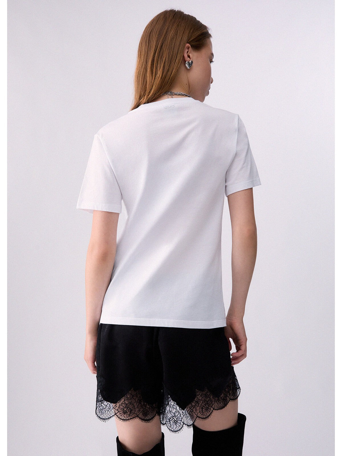 LIU JO WHITE T-shirt Donna Bco miss mouse b&w - WF6441JS904 L9450