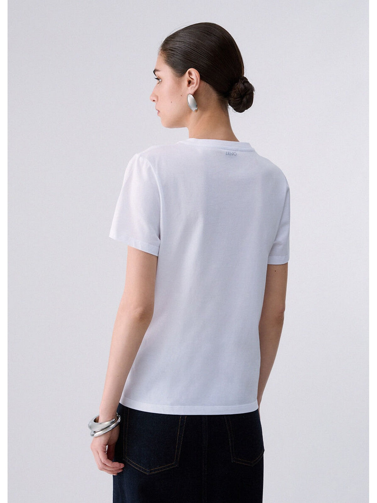 LIU JO WHITE T-shirt Donna Bco mister mouse - WF6441JS904 L9548