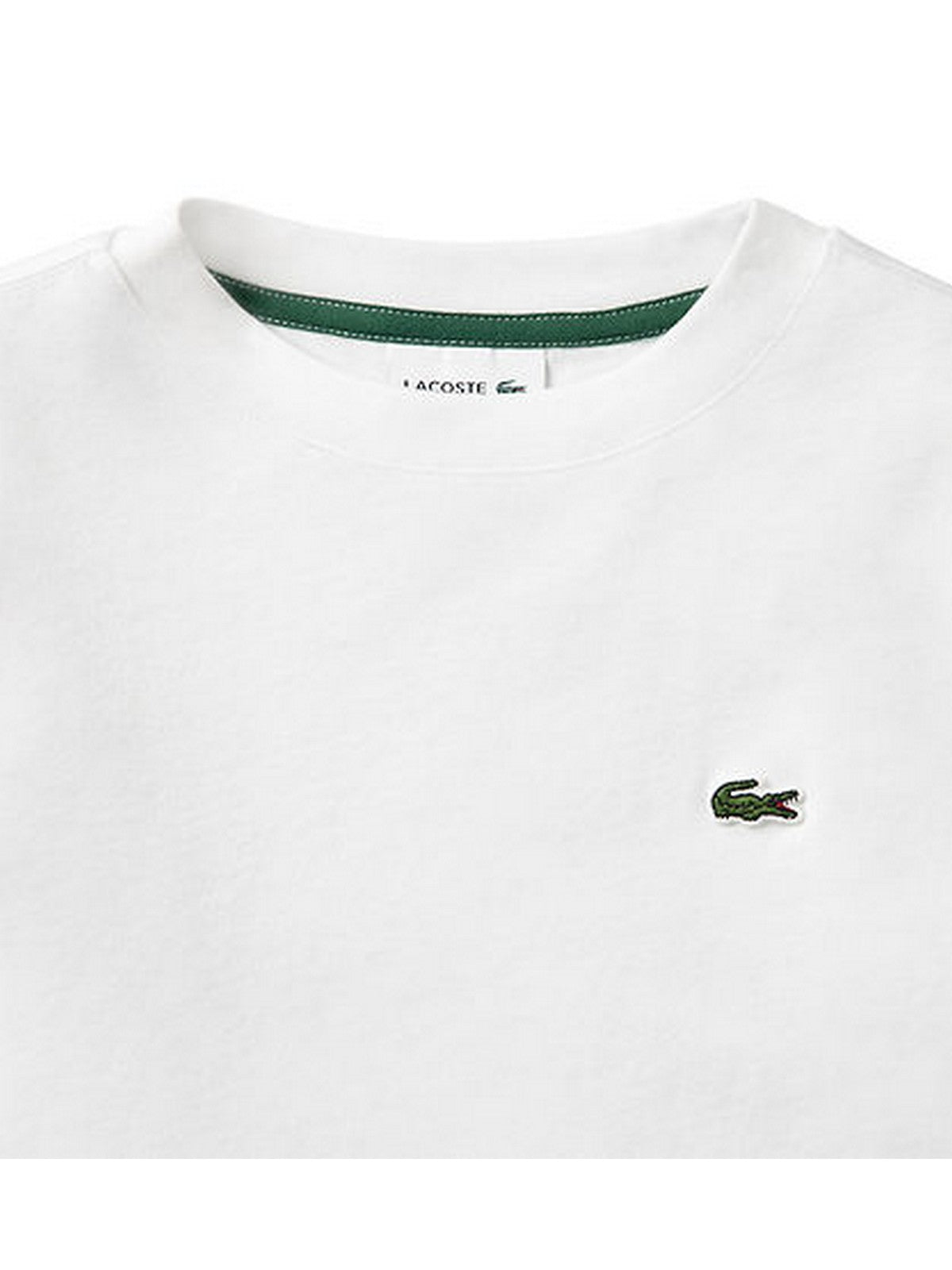 LACOSTE KIDS T-shirt Bambini e ragazzi LCB ICON CORE L/S TEE Bianco - 847112 W8L