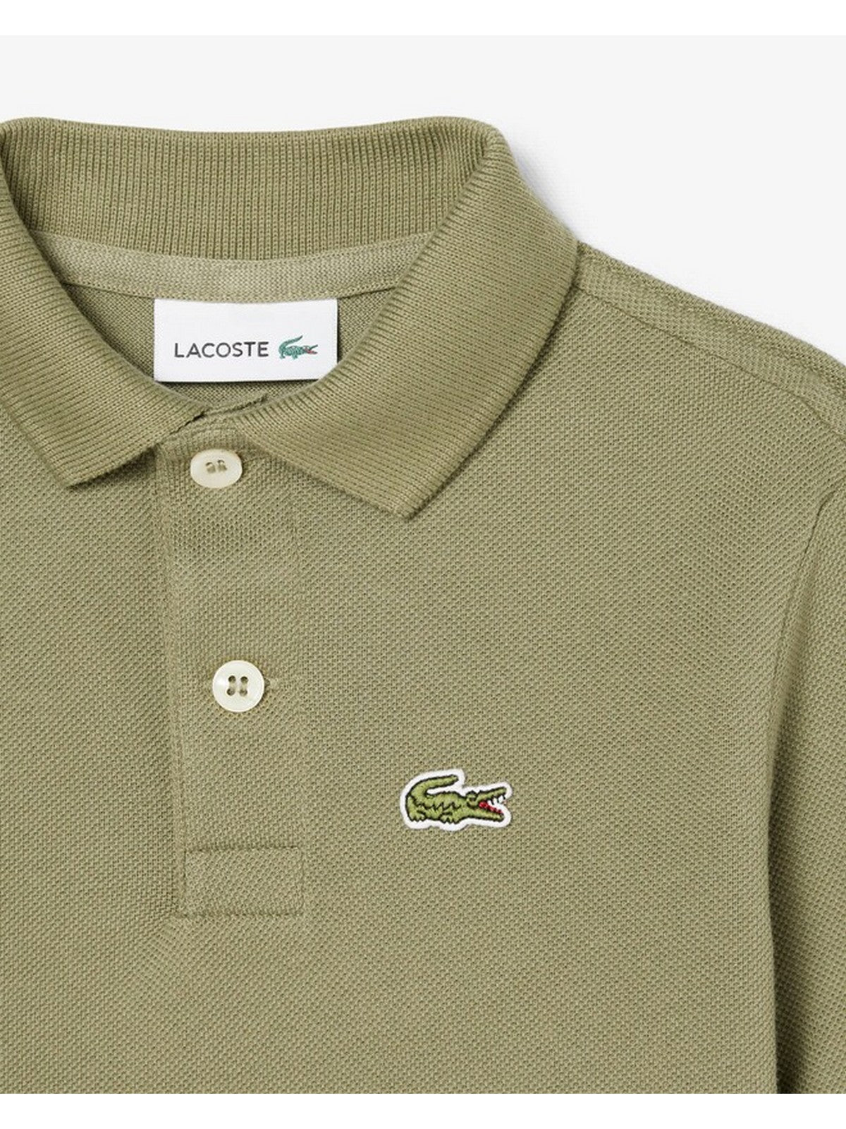 LACOSTE KIDS Polo Bambini e ragazzi LCB LS PIQUE POLO Verde - 847387 BMY