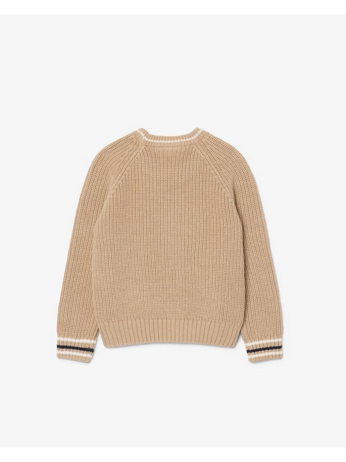 LACOSTE KIDS Maglione Bambini e ragazzi LCB CHUNKY KNIT CORE SWEATER Beige - 847695 02S