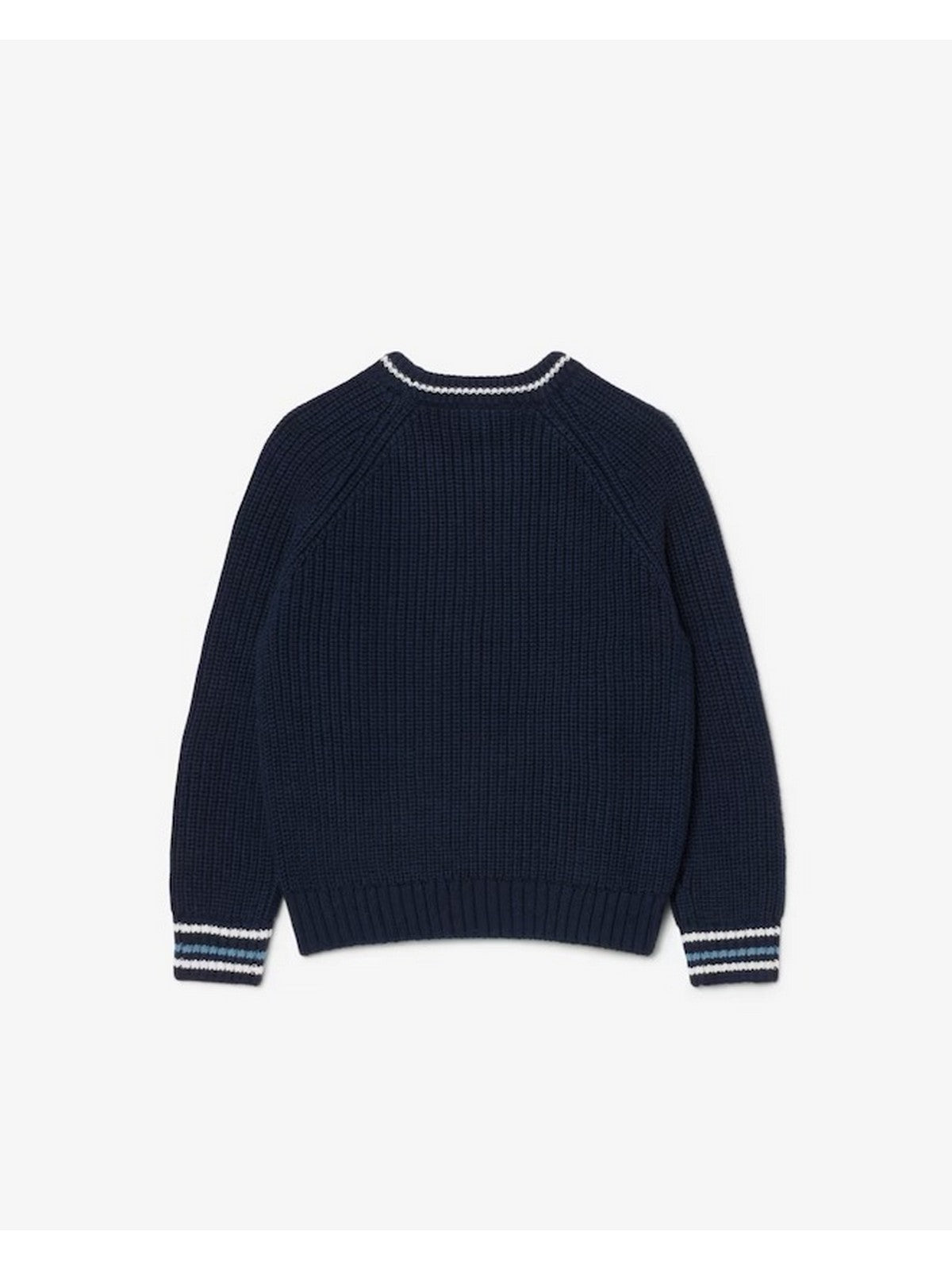 LACOSTE KIDS Maglione Bambini e ragazzi LCB CHUNKY KNIT CORE SWEATER Blu - 847695 UGW