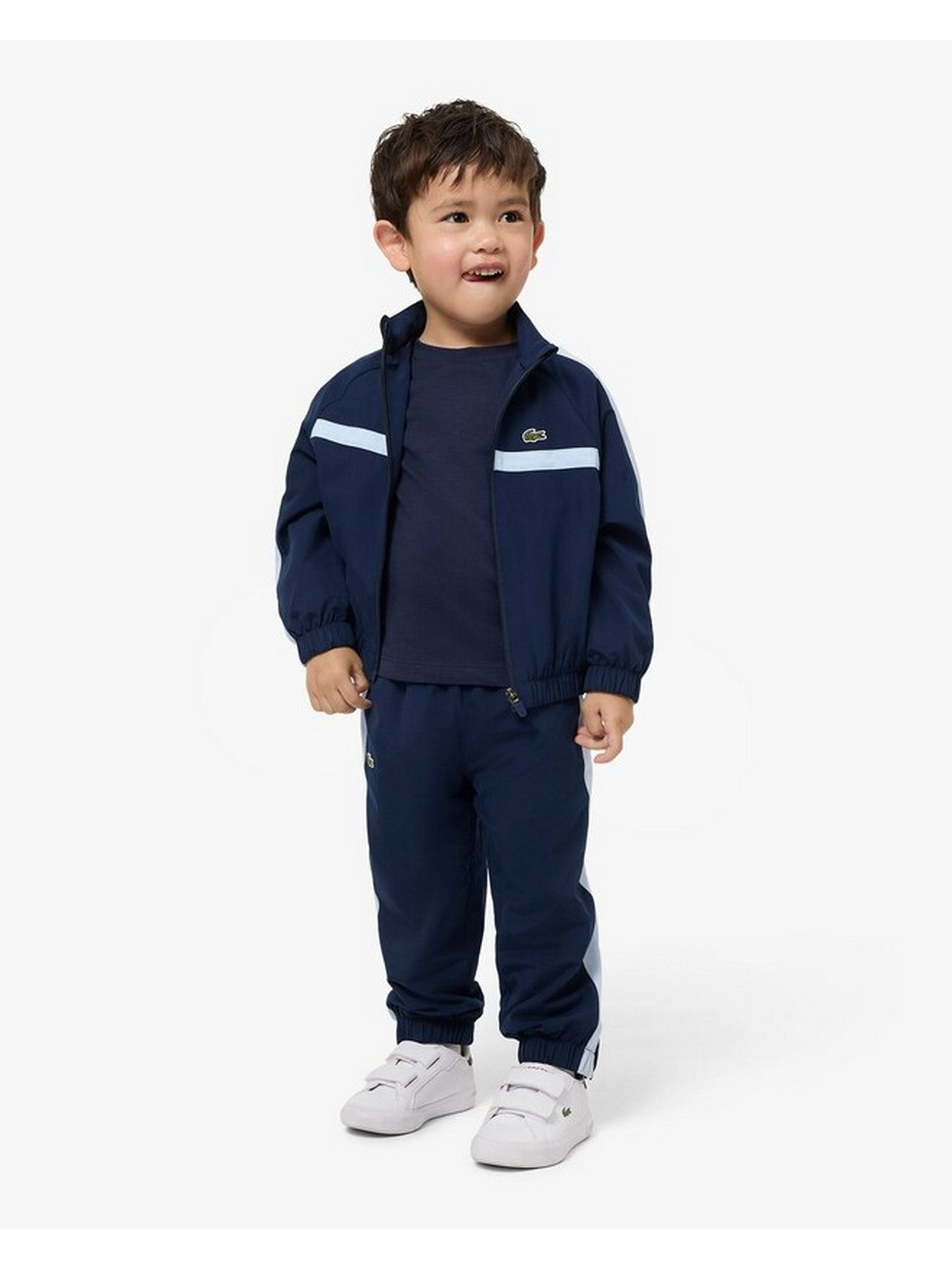 LACOSTE KIDS Tuta Bambini e ragazzi LCB COLORBLOCK POLY PONGEE SET Blu - 847764 UGW
