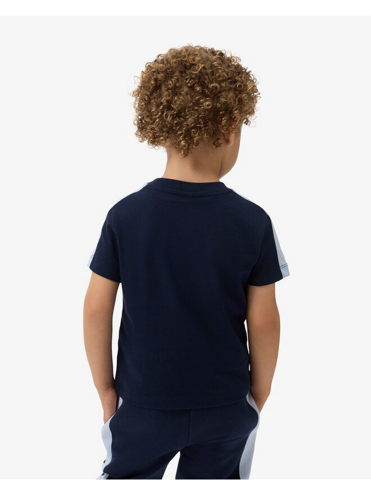 LACOSTE KIDS T-shirt Bambini e ragazzi LCB COLORBLOCK STRIPE TEE Blu - 847774 UGW