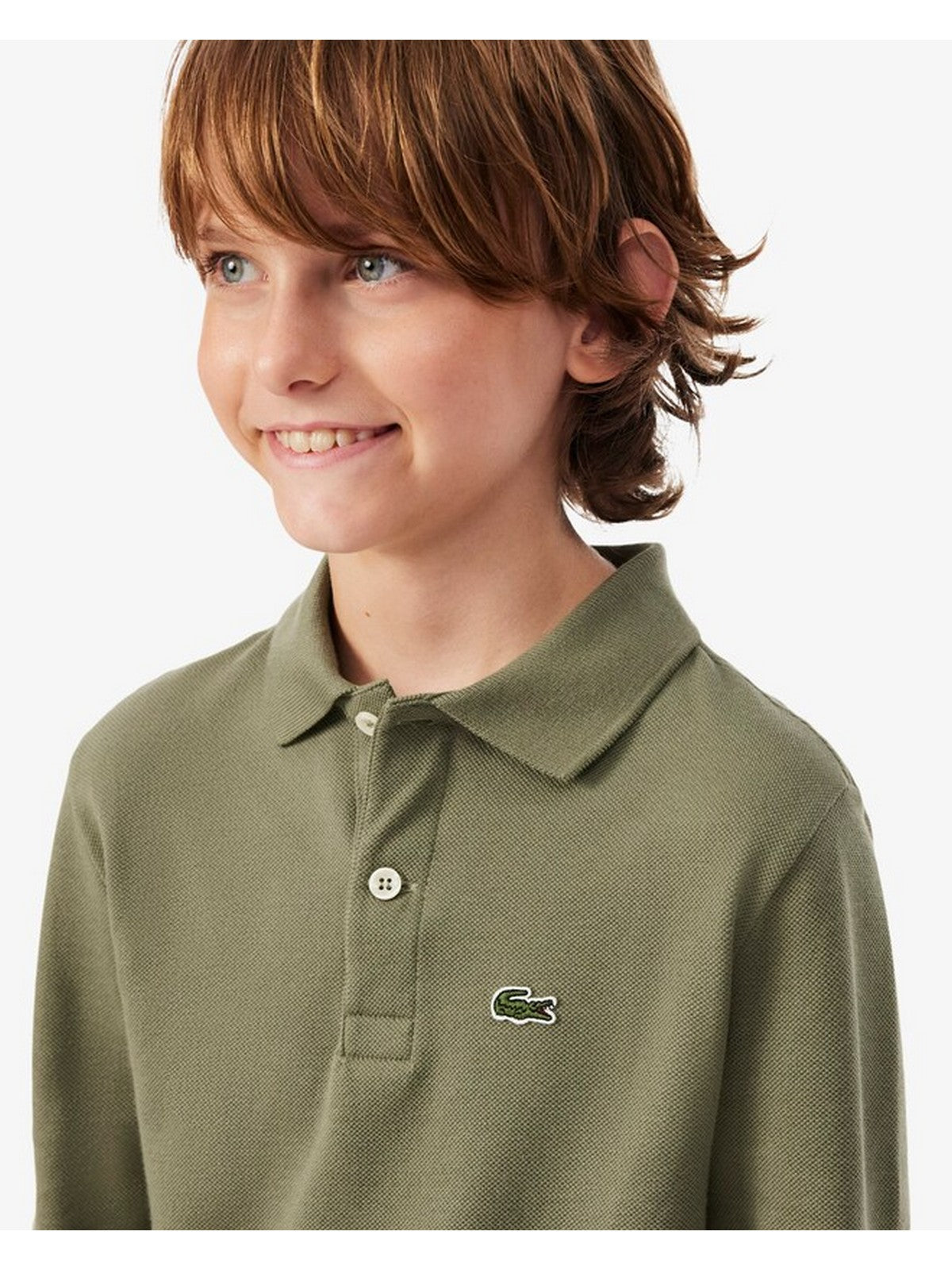 LACOSTE KIDS Polo Bambini e ragazzi LCB LS PIQUE POLO Verde - 947387 BMY