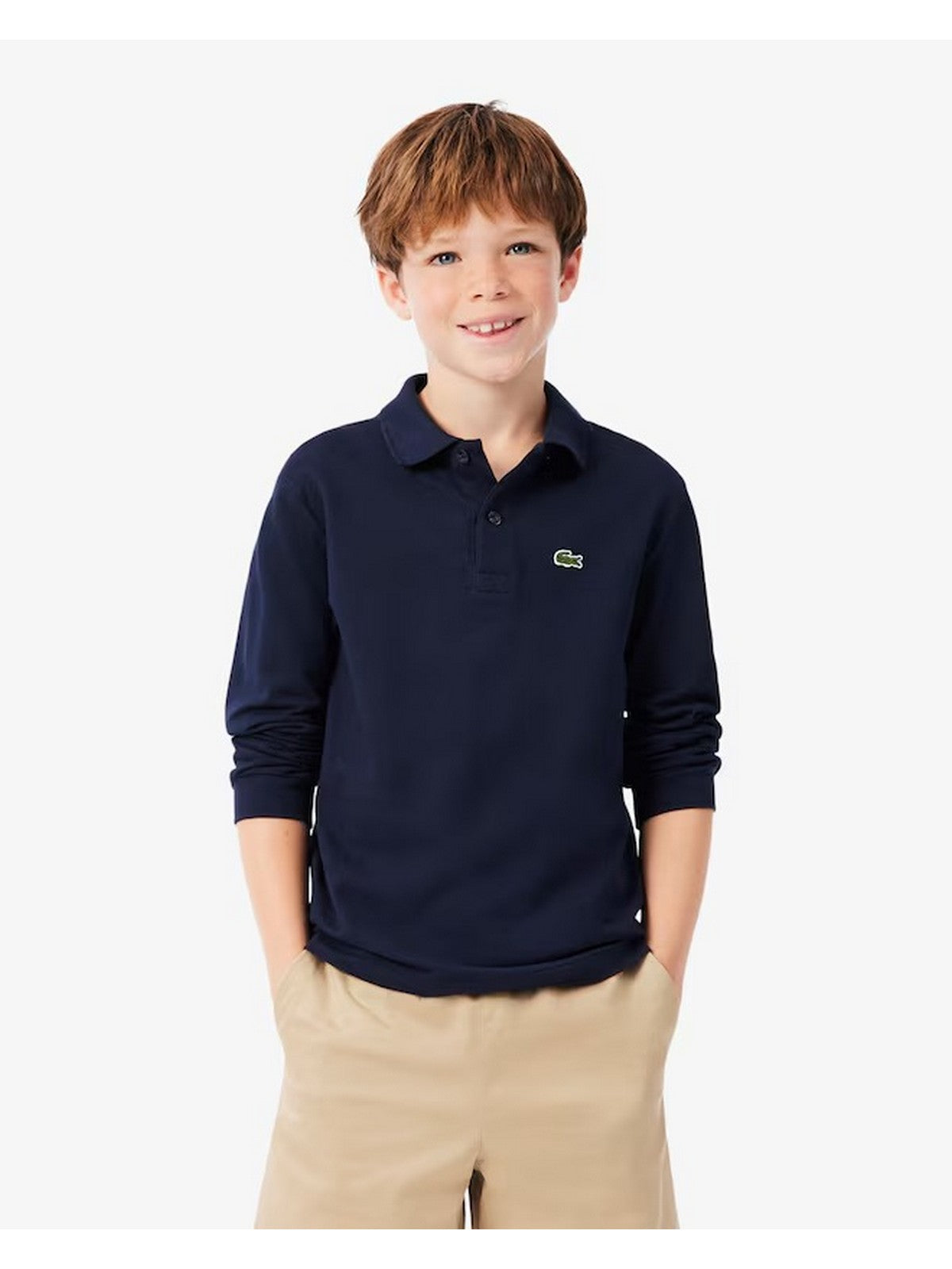 LACOSTE KIDS Polo Bambini e ragazzi LCB LS PIQUE POLO Blu - 947387 UGW