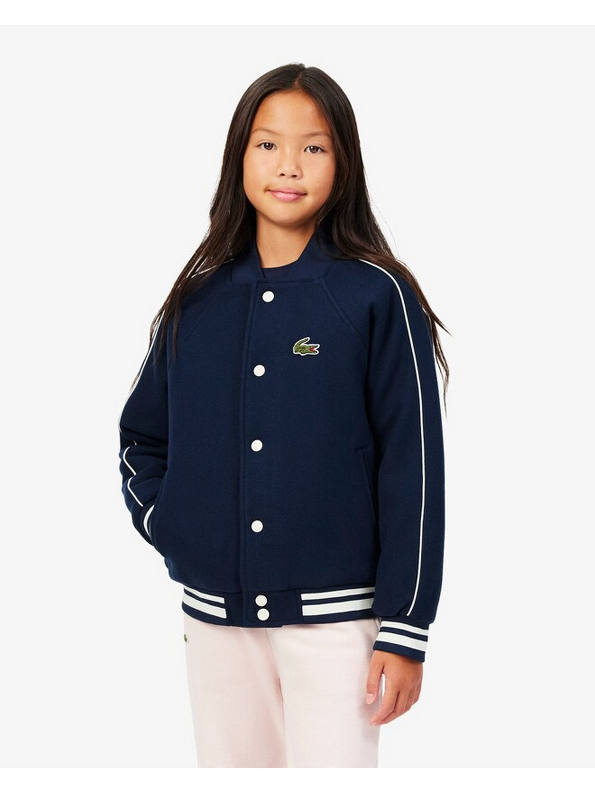 LACOSTE KIDS Giubbino Bambini e ragazzi LCN LACOSTE VARSITY JACKET Blu - 947770 UGW
