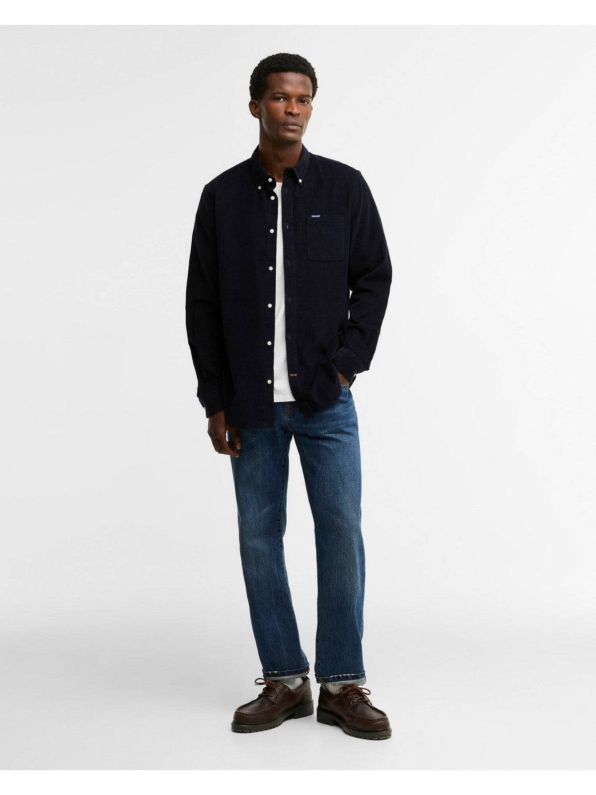 BARBOUR Camicia Uomo RAMSEY Navy - MSH5001 NY91