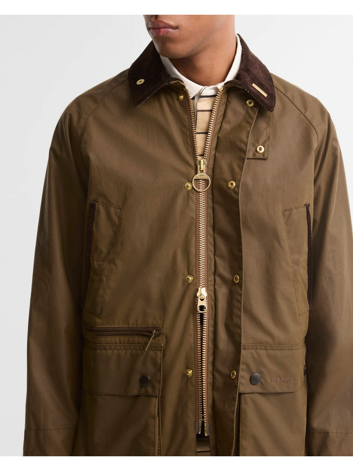 BARBOUR Giubbino Uomo ICONS BEADALE Brown - MWX2616 BR71