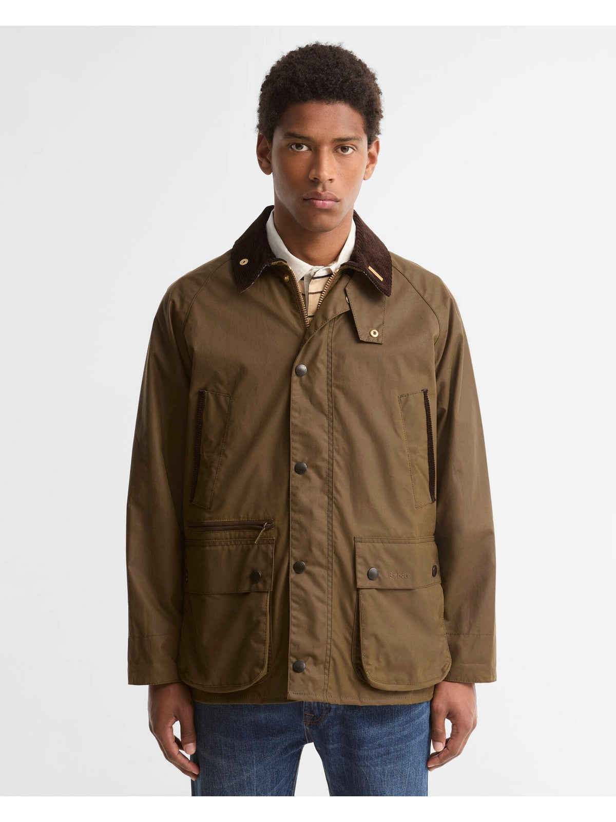 BARBOUR Giubbino Uomo ICONS BEADALE Brown - MWX2616 BR71