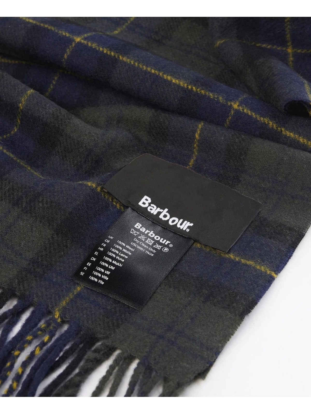 BARBOUR Sciarpa Uomo Olive Night - USC0001 TN28