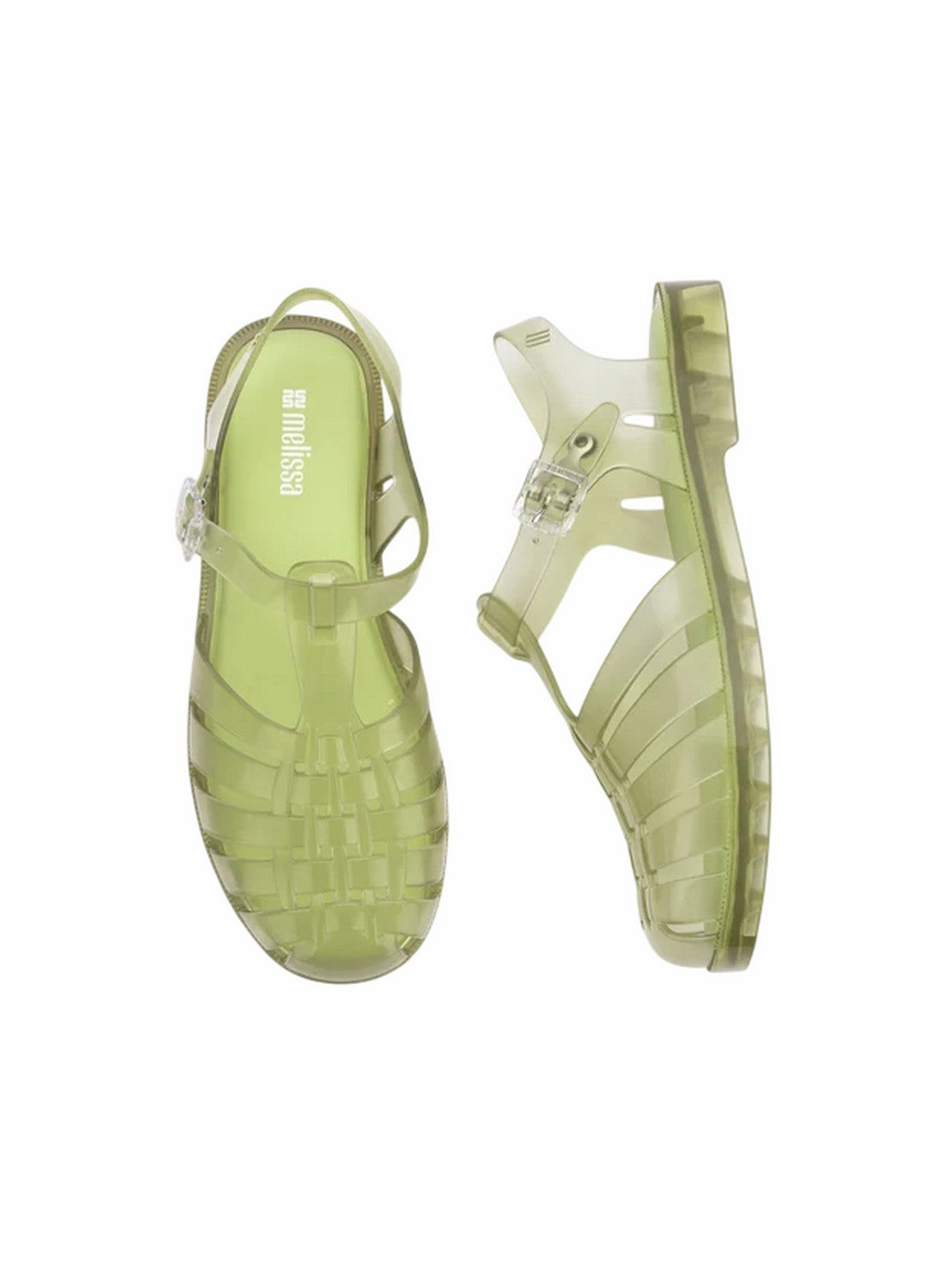 Melissa Sandalo Melissa Possession Ad Transp Green 32408-BO065