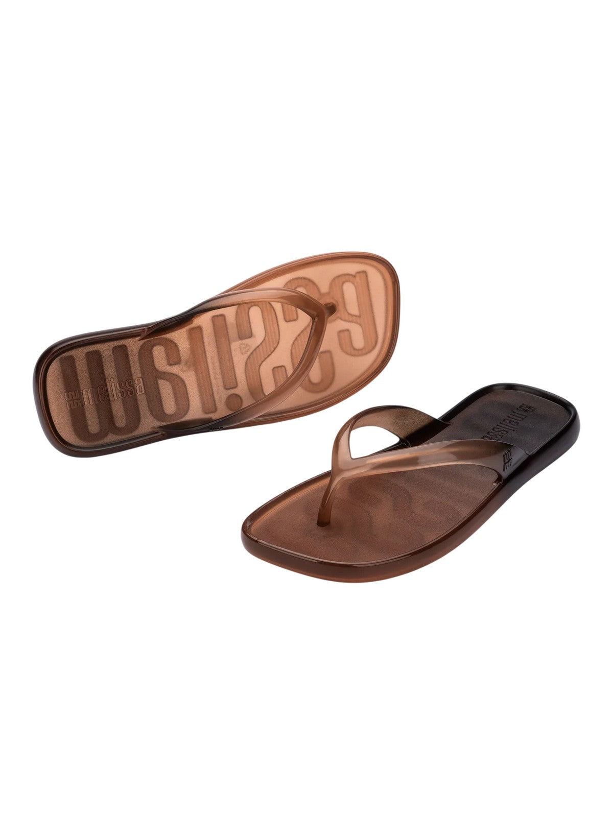 Melissa Infradito Melissa Beachwear Ad Brown/Black 37864-BU241