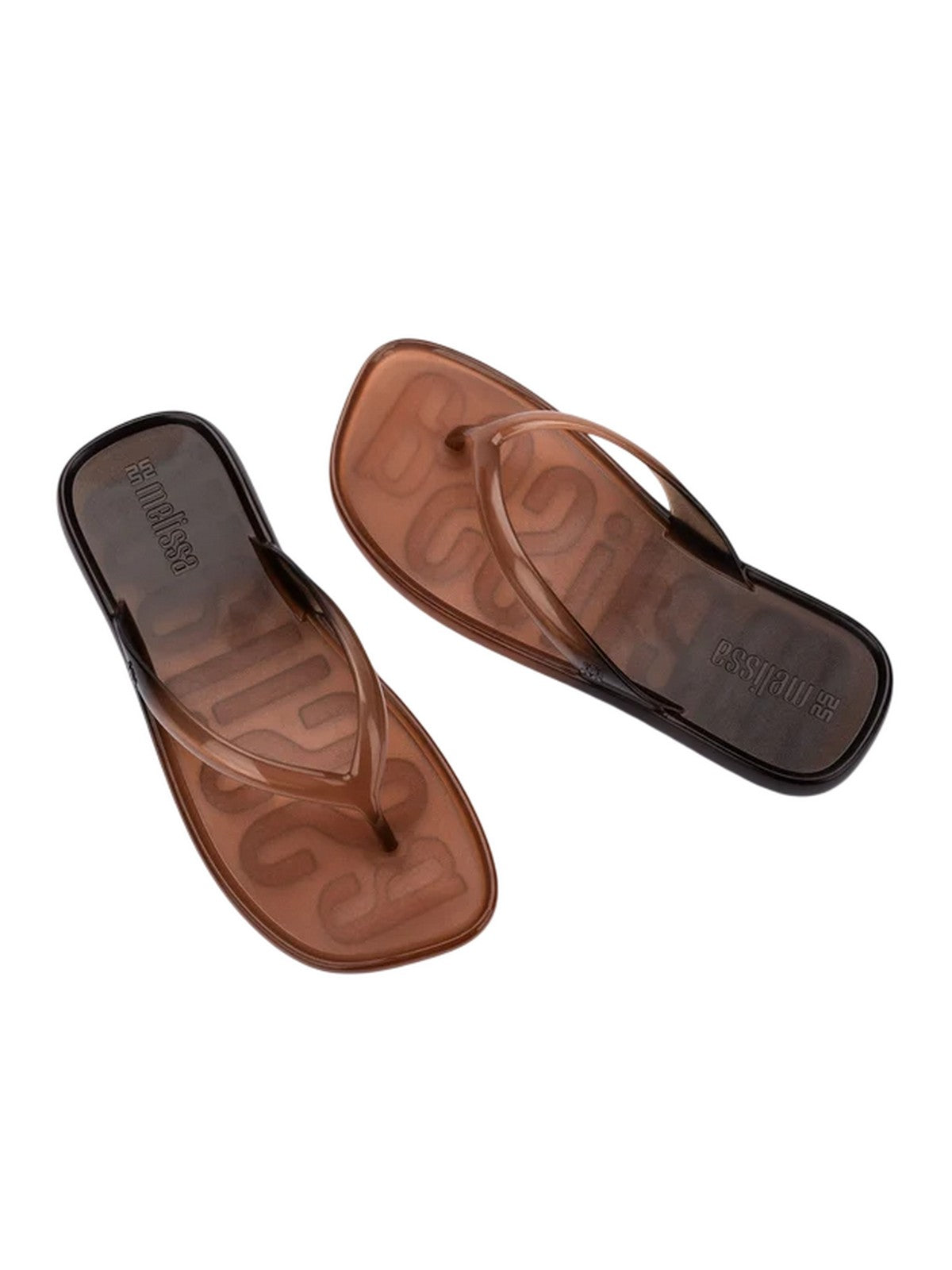 Melissa Infradito Melissa Beachwear Ad Brown/Black 37864-BU241