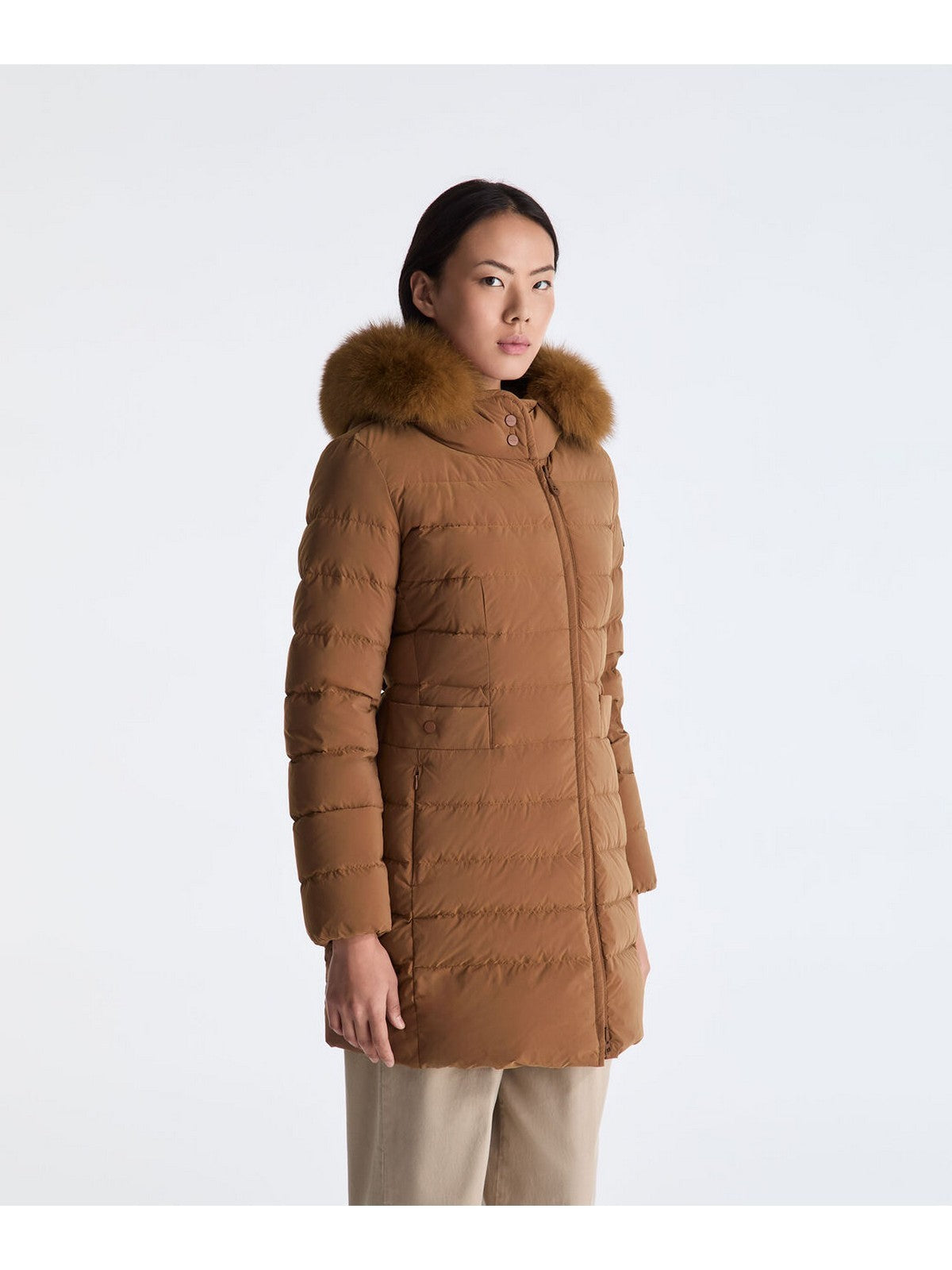PEUTEREY Piumino Donna SERIOLA ML 06 FUR NOCE - PED5458 01190986 987
