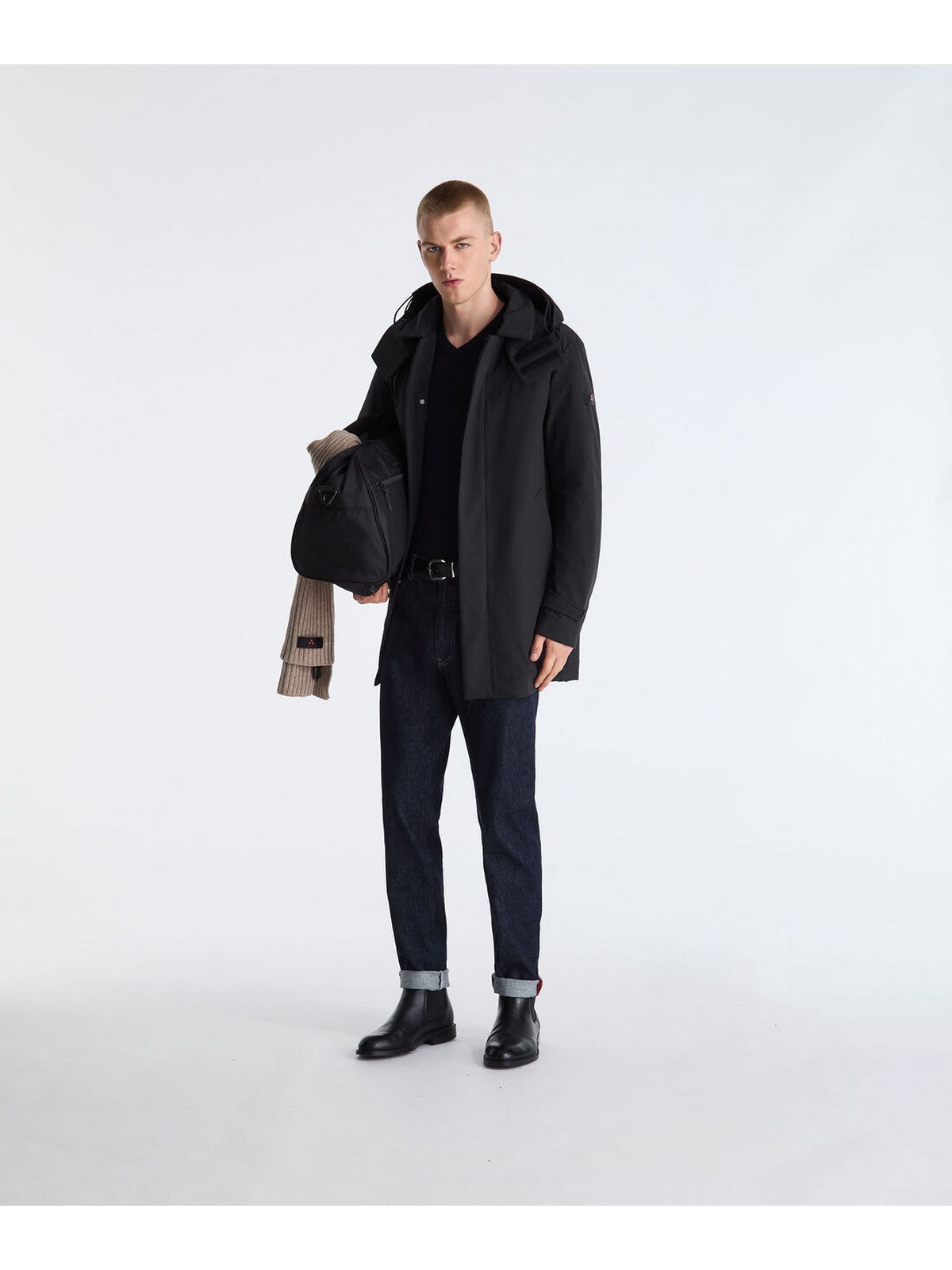 PEUTEREY Parka Uomo GROFF KPR GRS 01 BLU GRAFITE - PEU5974 01192058 215