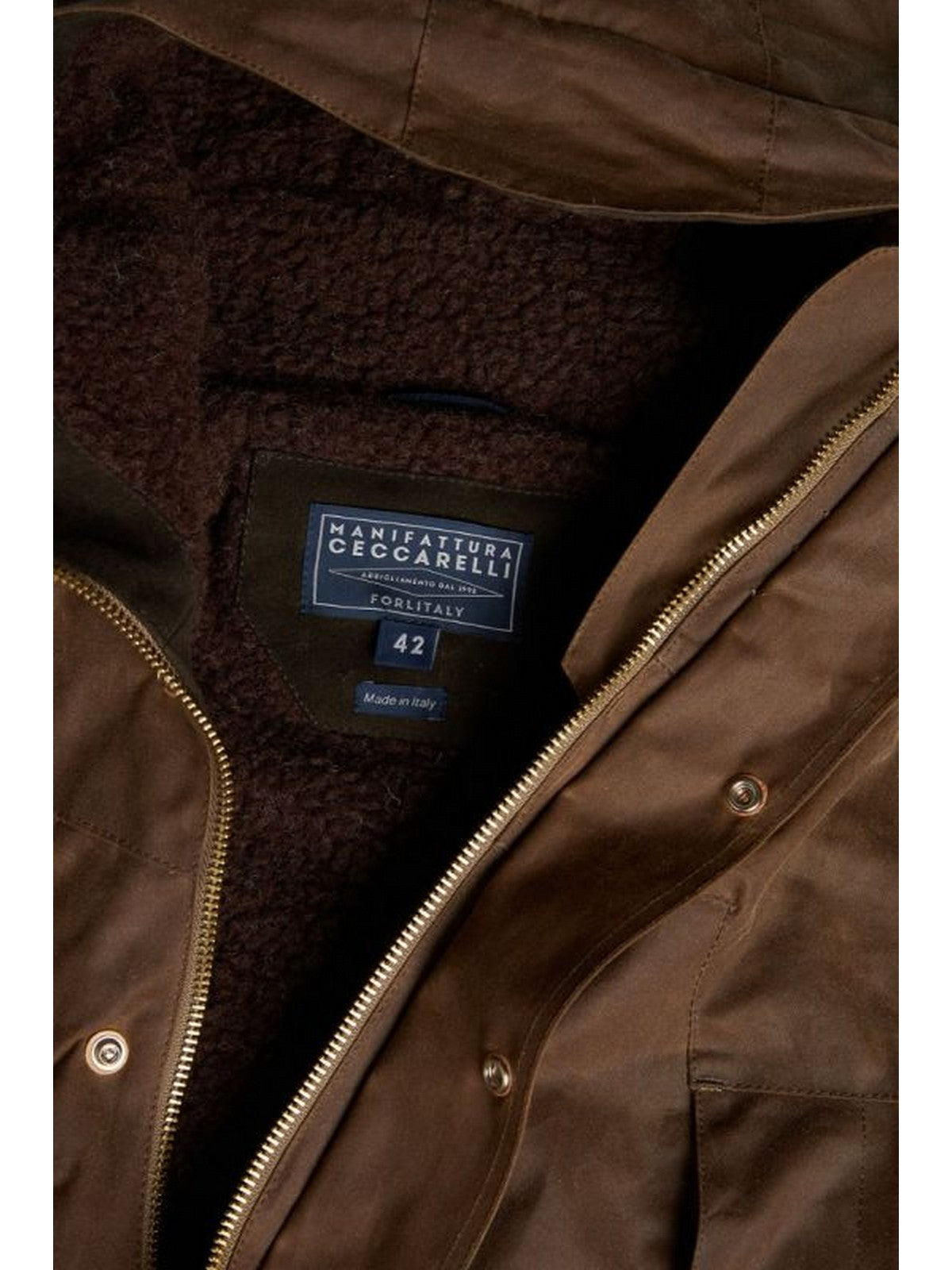 MANIFATTURA CECCARELLI Giubbino Uomo Mountain Jacket DARK TAN - 7003-WX
