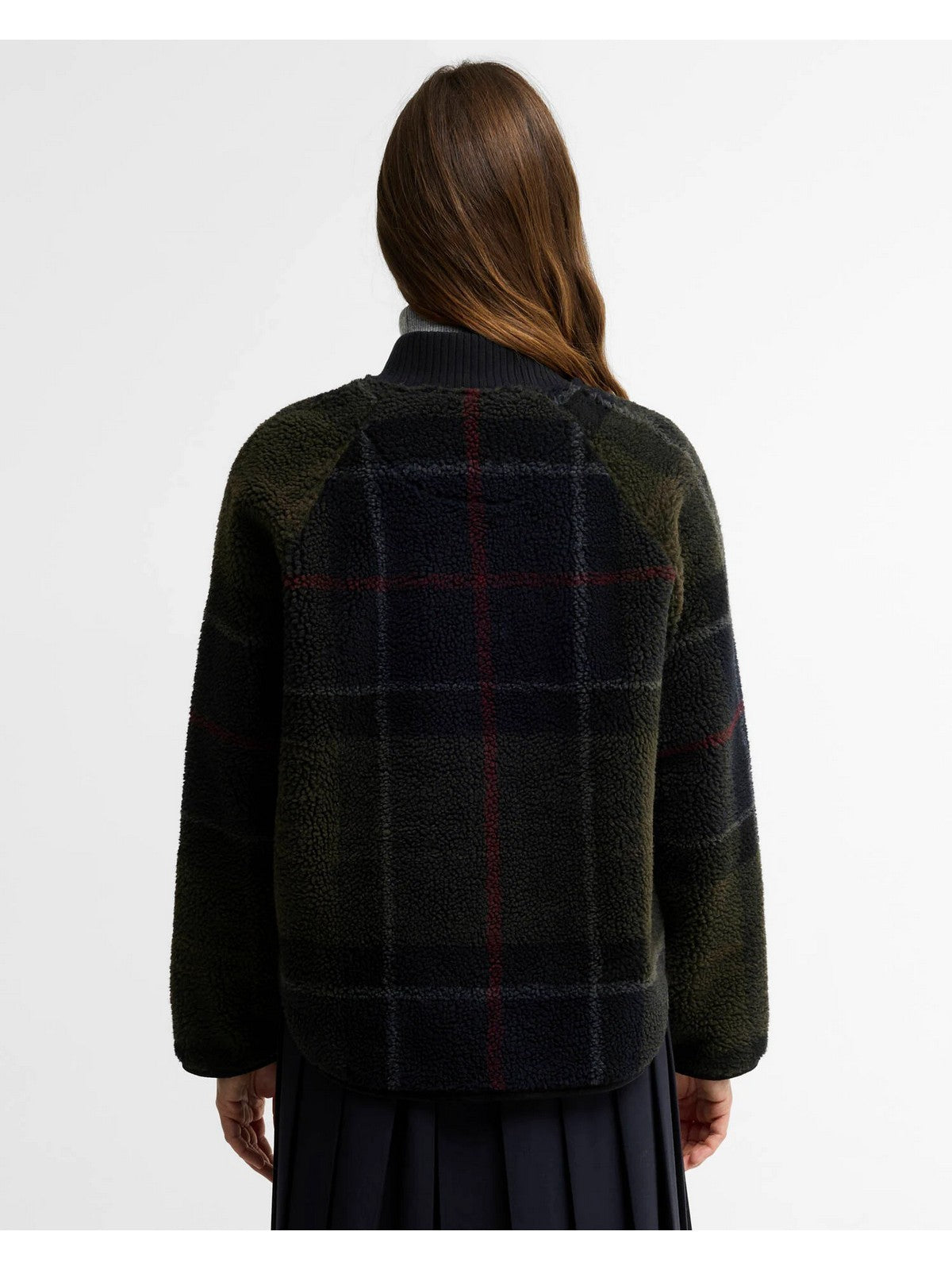 BARBOUR Giubbino Donna KIRKLEES FLEECE SHADOW CLA - LFL0090 TN43