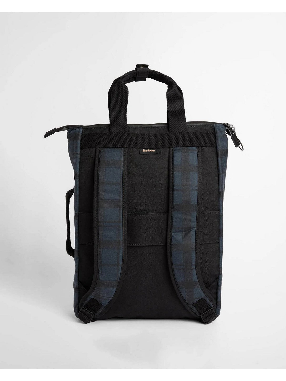 BARBOUR Zaino Unisex FIELD WAX BACKPACK NAVY TARTA - UBA0714 NY75