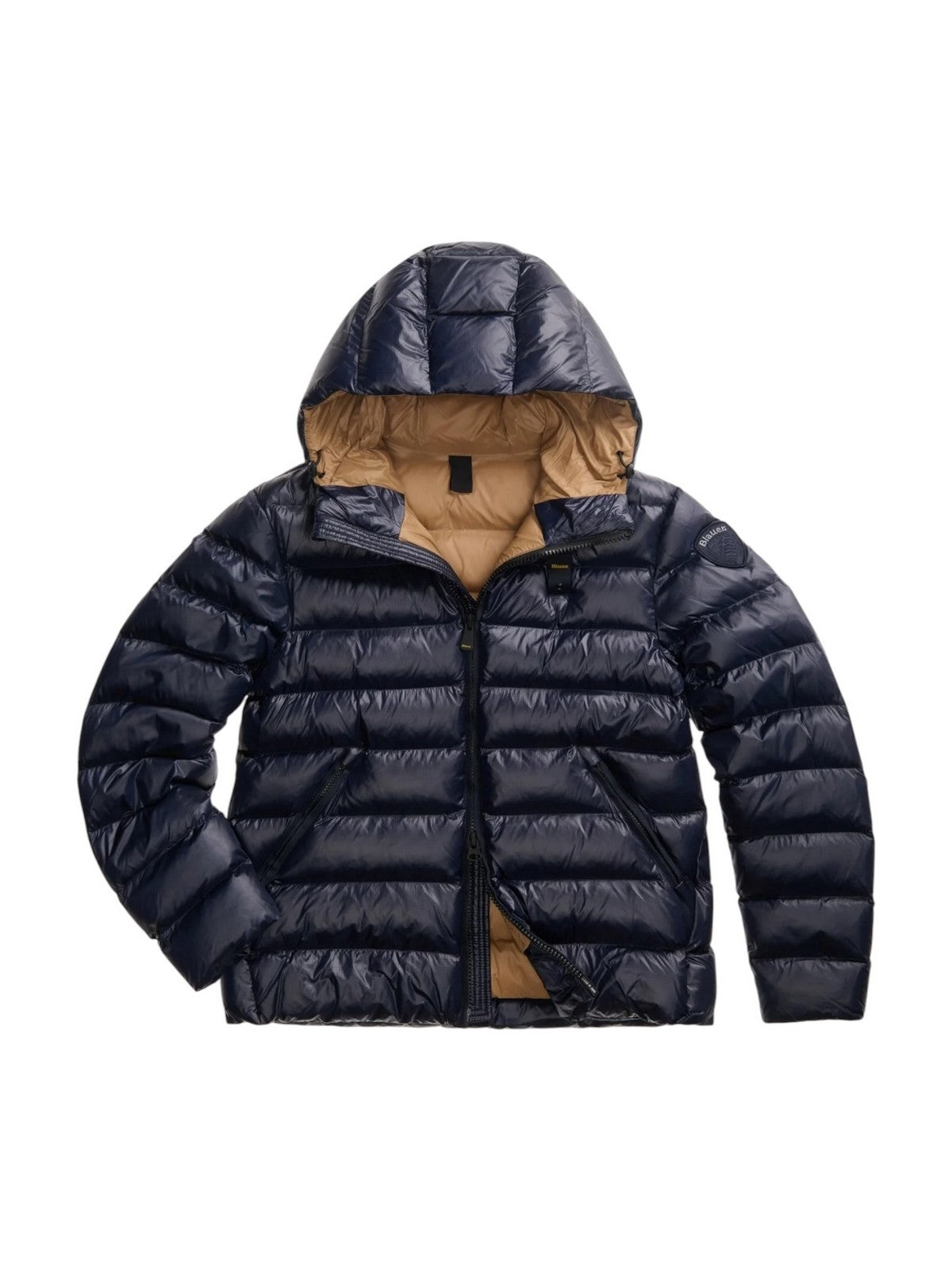 BLAUER Piumino Uomo ADAMS BLU int. TABACCO - 26WBLUC02054 005958 888TB