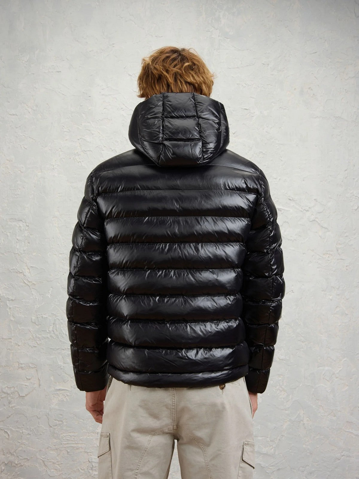 BLAUER Piumino Uomo ADAMS NERO interno BEIGE 301 - 26WBLUC02054 005958 999EI