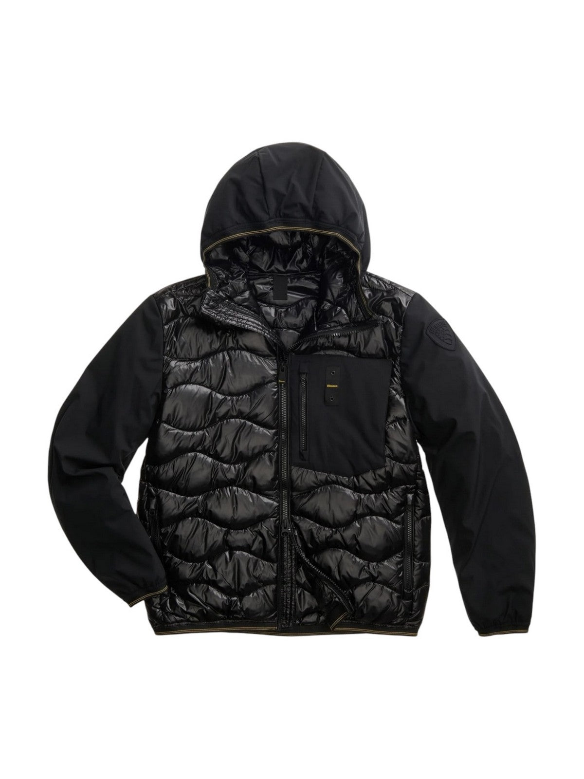 BLAUER Piumino Uomo ALBERT NERO - 26WBLUC08068 006355 999 gioboutiqueweb