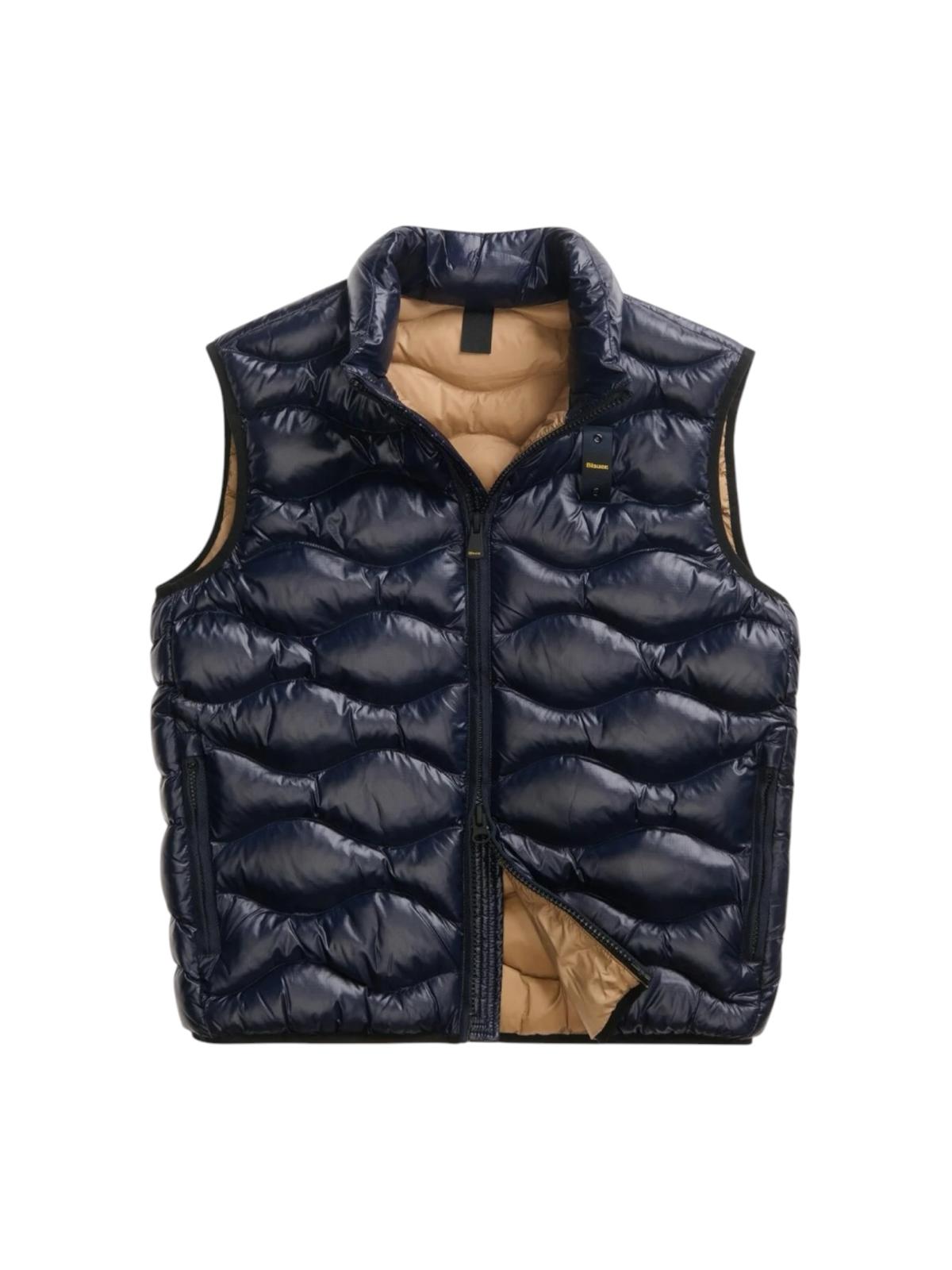 BLAUER Gilet Uomo DANNY BLU int. TABACCO - 26WBLUX02055 005958 888TB
