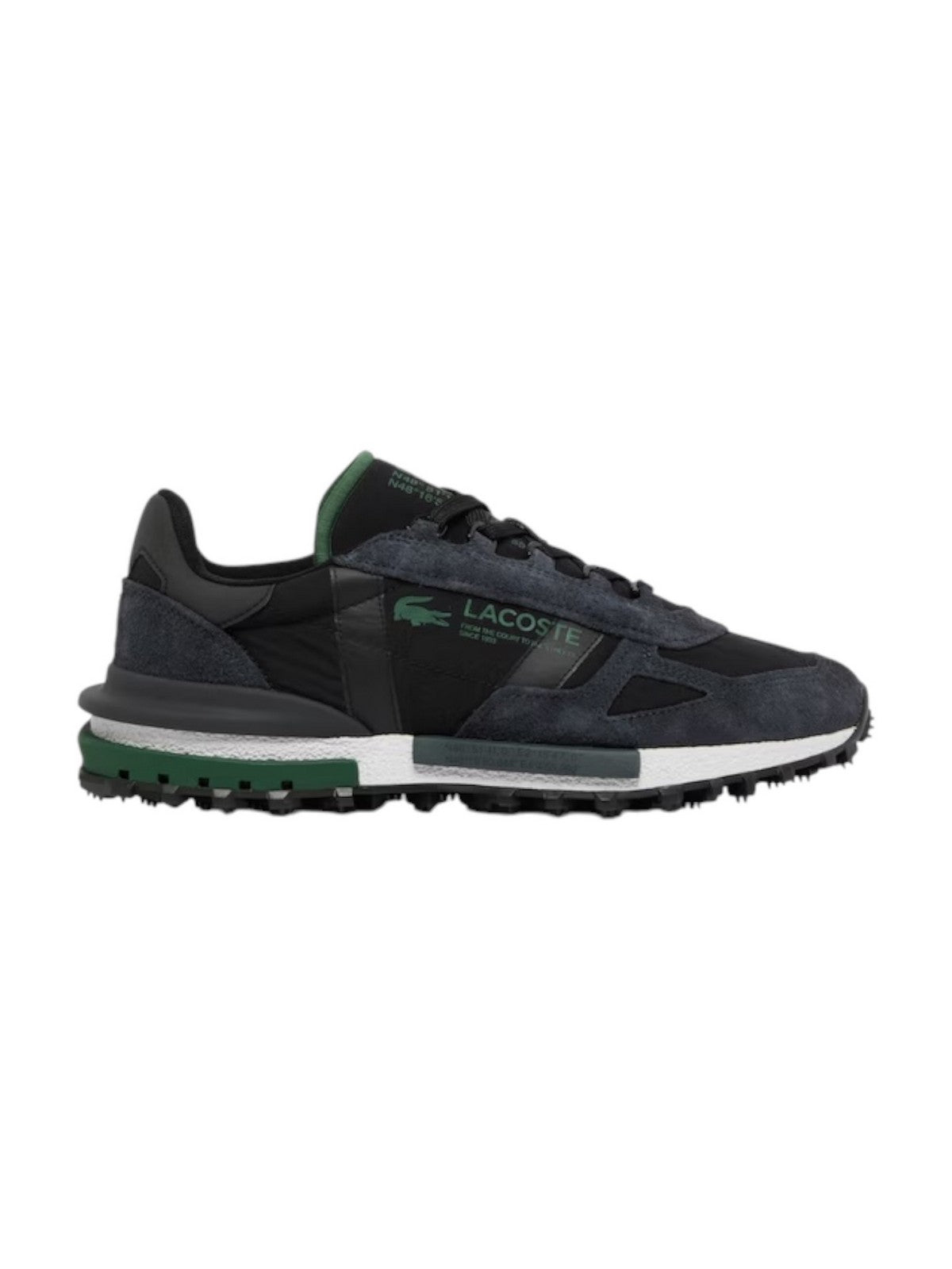 LACOSTE Sneaker Uomo ELITE ACTIVE 1262 BLACK/WHITE - 751SMA0041 312