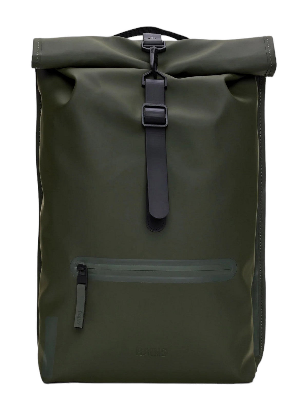 RAINS Zaino Unisex adulto Rolltop Rucksack W3 13320 03 Green Verde