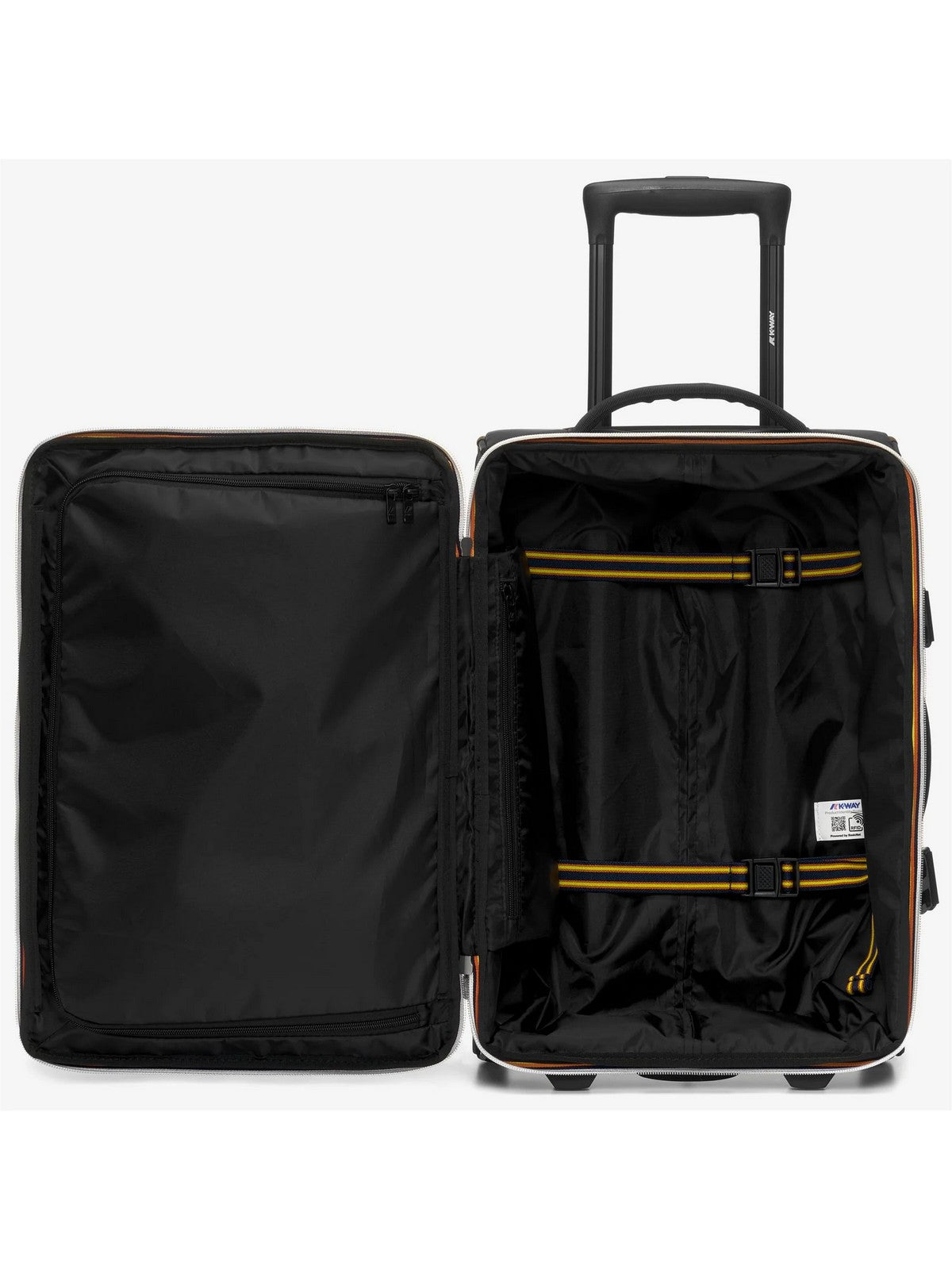 K-WAY Valigie e Trolley Uomo  K2127IW Y05 BLACK PURE-BLACK PUR