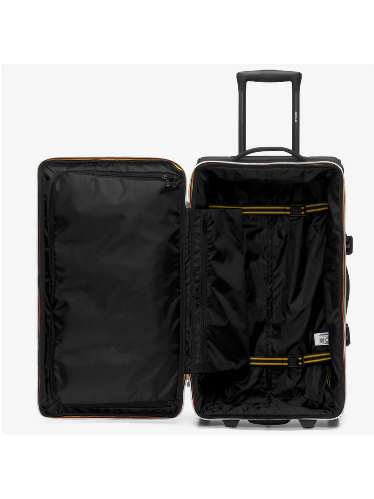 K-WAY Valigie e Trolley Uomo  K2128NW Y05 BLACK PURE-BLACK PUR