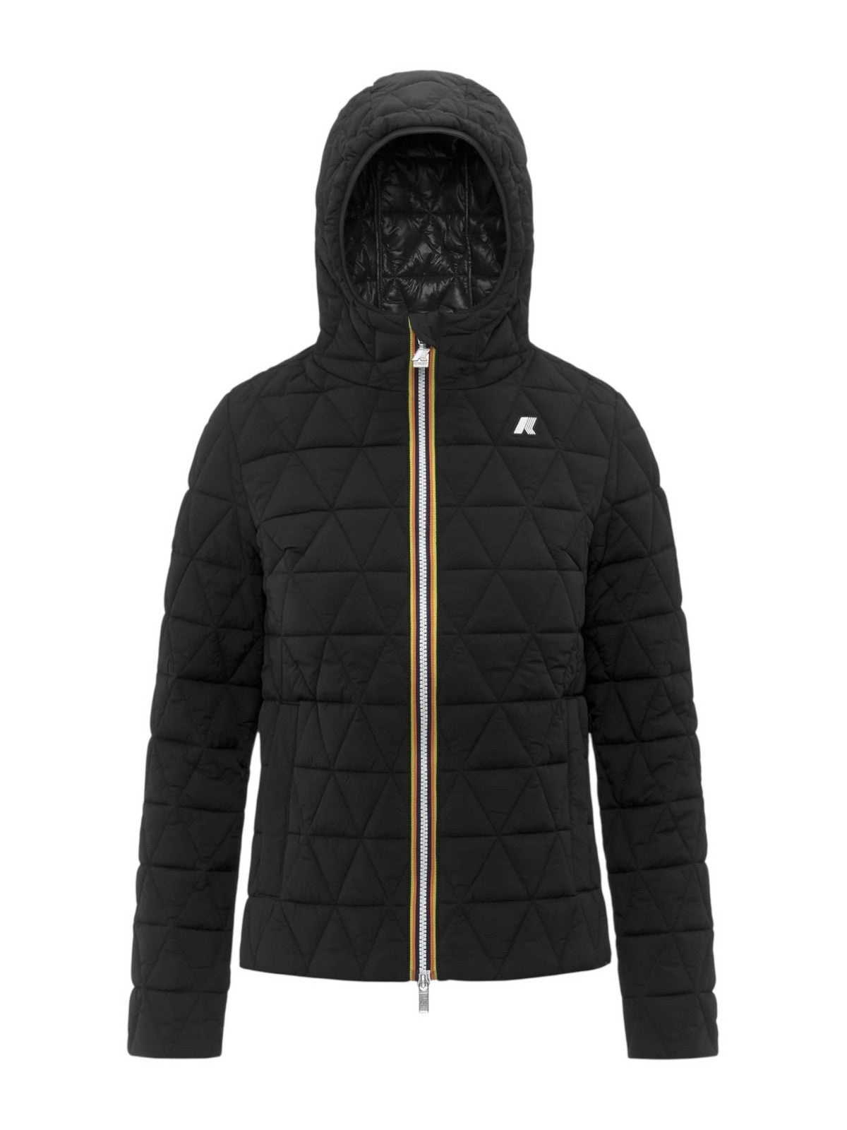 K-WAY Giubbino Donna LIL DIAMOND QUILTED WARM K2136EW USY BLACK PURE gioboutiqueweb