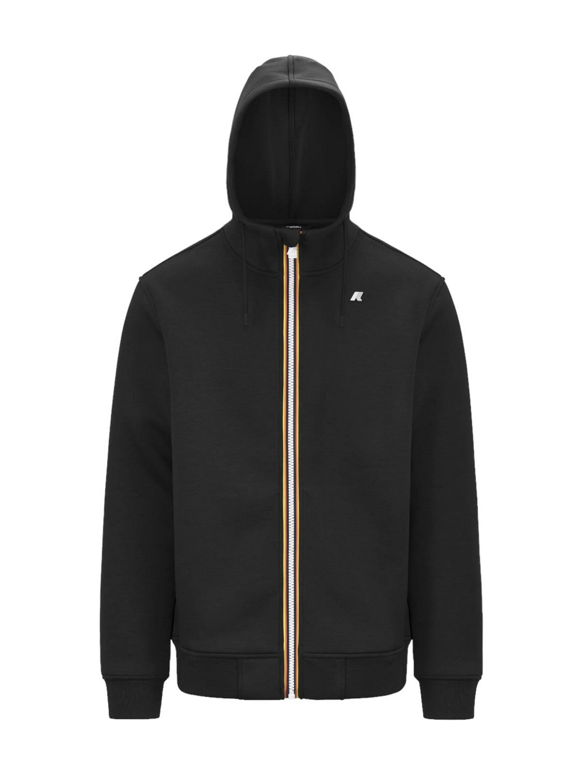 K-WAY Giubbino Uomo Rainer spacer K2141DW USY BLACK PURE gioboutiqueweb