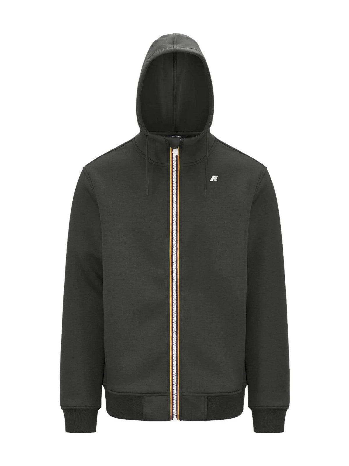 K-WAY Giubbino Uomo Rainer spacer K2141DW WMR GREEN BLACKISH gioboutiqueweb