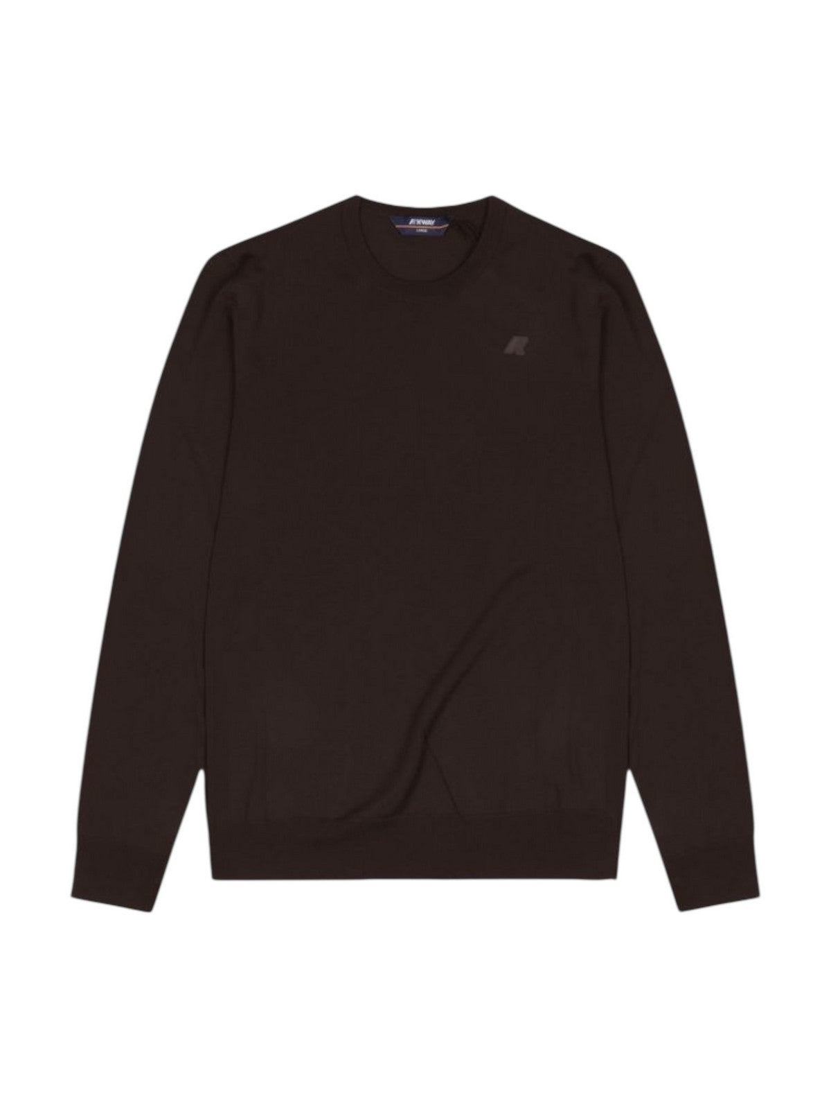 K-WAY Maglione Uomo Sebastien merino K2142EW 260 Black Coffee gioboutiqueweb