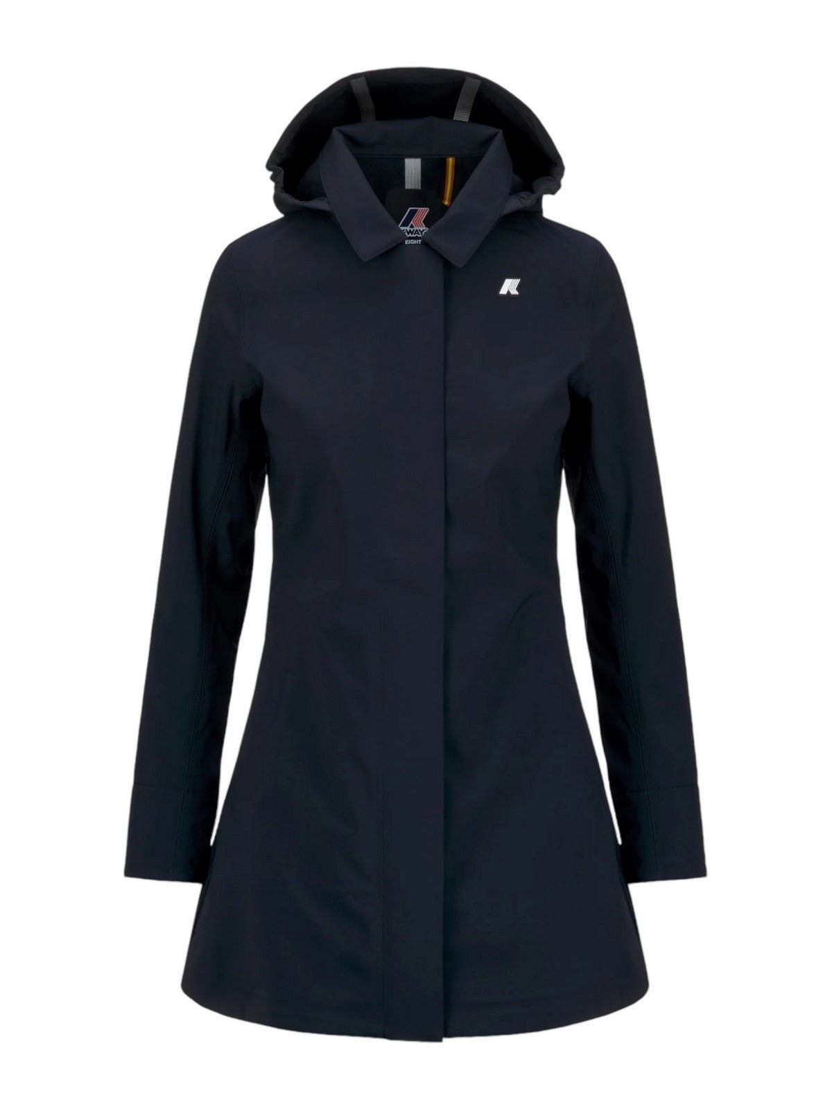 K-WAY Giubbino Donna Mathy bonded K2148BW A2B BLUE DEPHT-BLUE DEPHT gioboutiqueweb