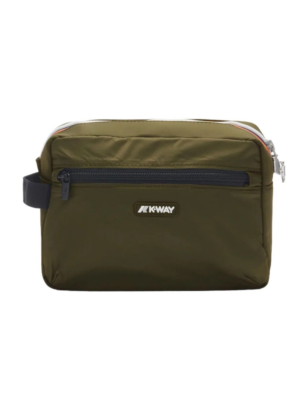K-WAY Pochette Uomo  K4127TW WMR GREEN BLACKISH gioboutiqueweb