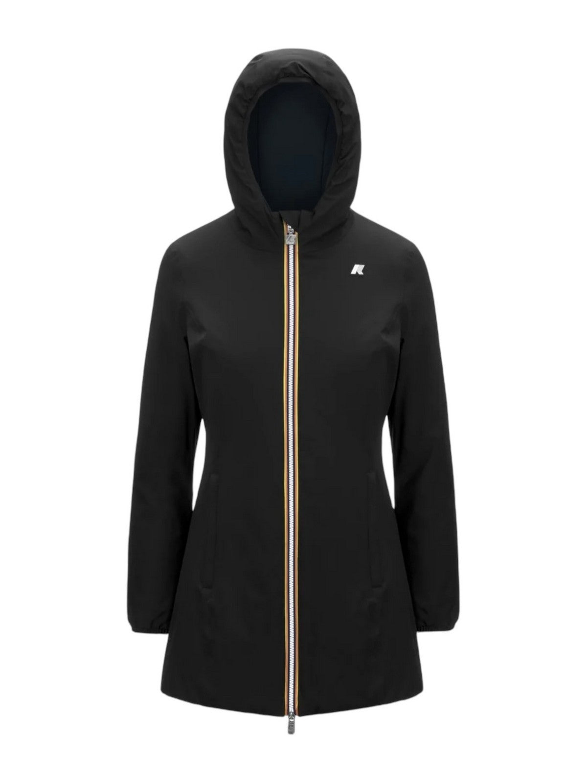 K-WAY Giubbino Donna DENISE ST WARM DOUBLE K6128UW A3C BLACK-BLUE DEPTH