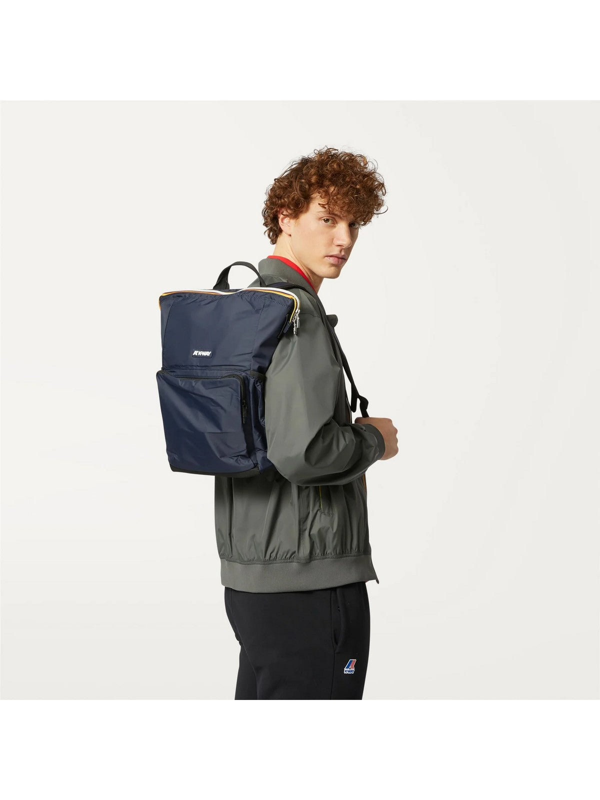 K-WAY Zaino Uomo Maizy K7118HW K89 BLUE DEPHT gioboutiqueweb