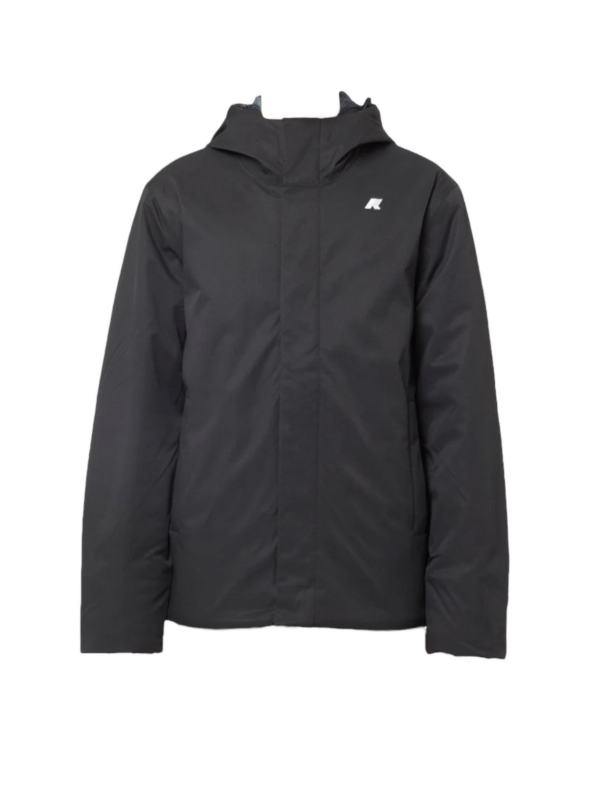 K-WAY Giubbino Uomo JACKO TWILL MARMOTTA K8133DW AL8 BLACK P-BLUE A gioboutiqueweb