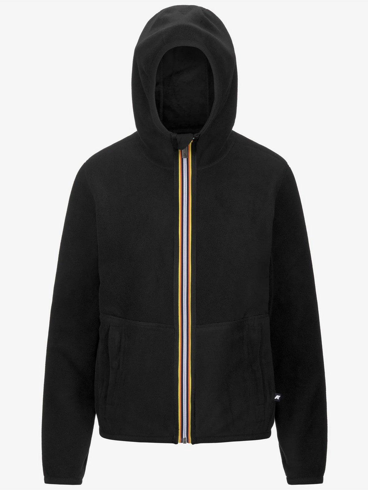 K-WAY Giubbino Donna Lily velour polar double K8138NW AVA BLACK P-BLACK P