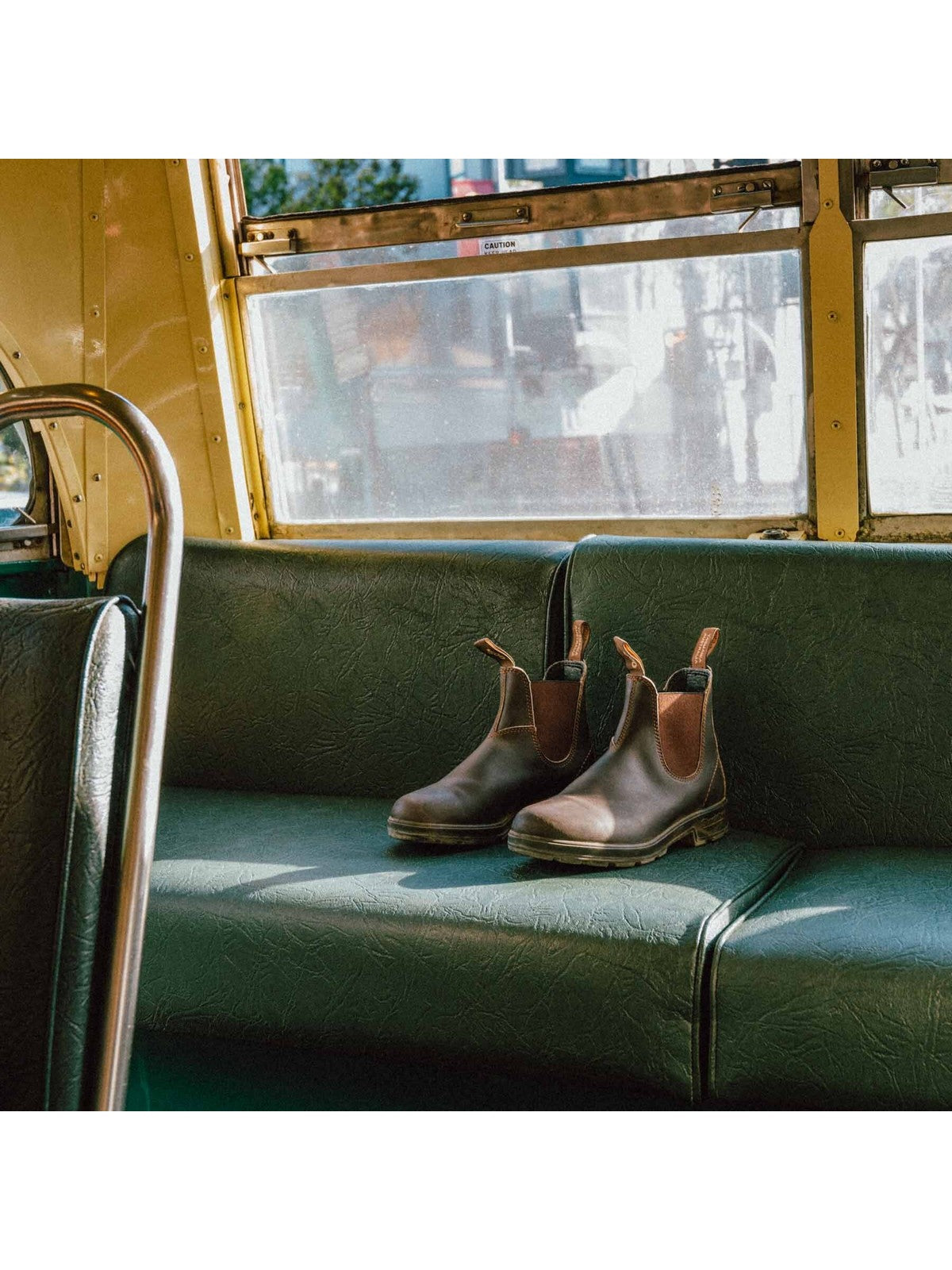 BLUNDSTONE Stivali e Stivaletti Uomo - 500 STOUT BROWN LEATHER