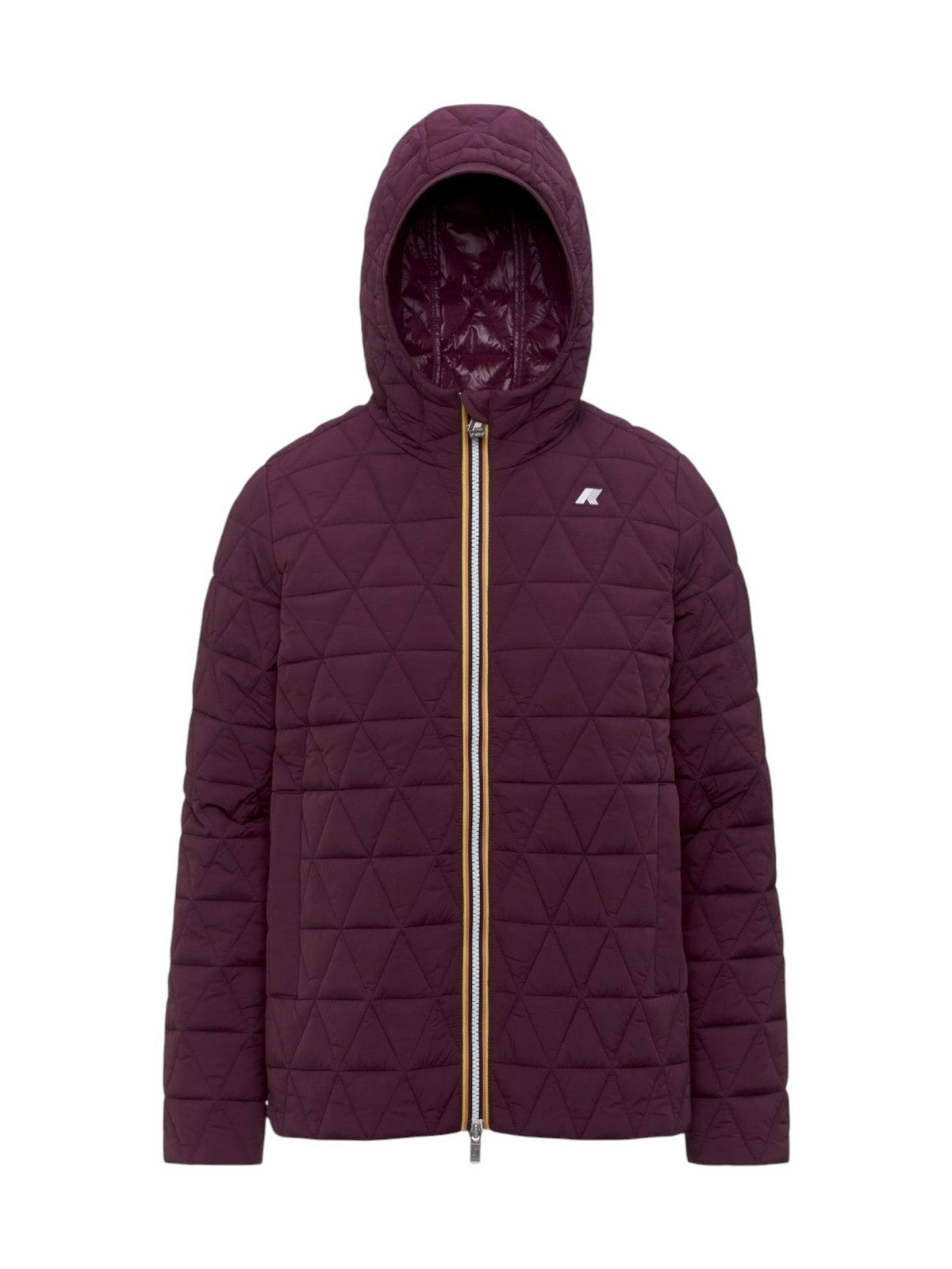 K-WAY Giubbino Donna MADLAINE DIAMOND QUILTED WARM Violet Mauve Wine - K2136FW 345