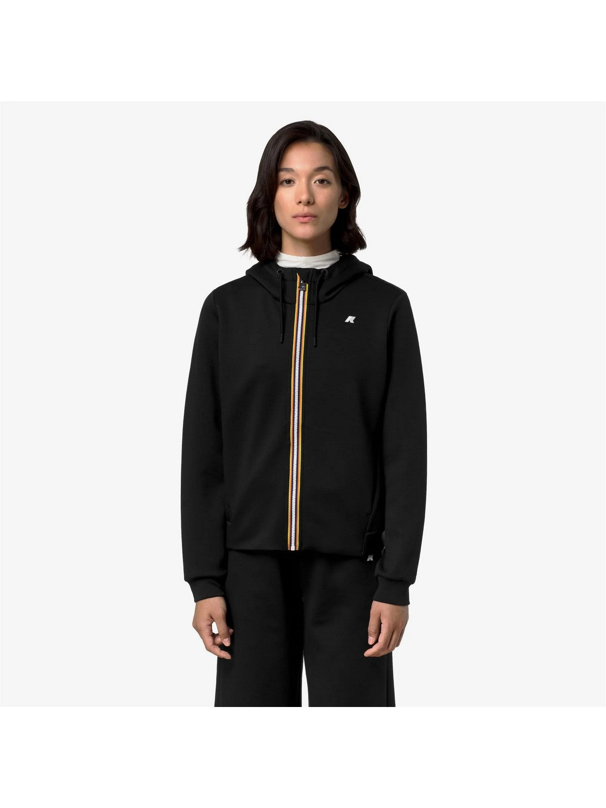K-WAY Felpa Donna DEVA LIGHT SPACER BLACK PURE - K31453W USY