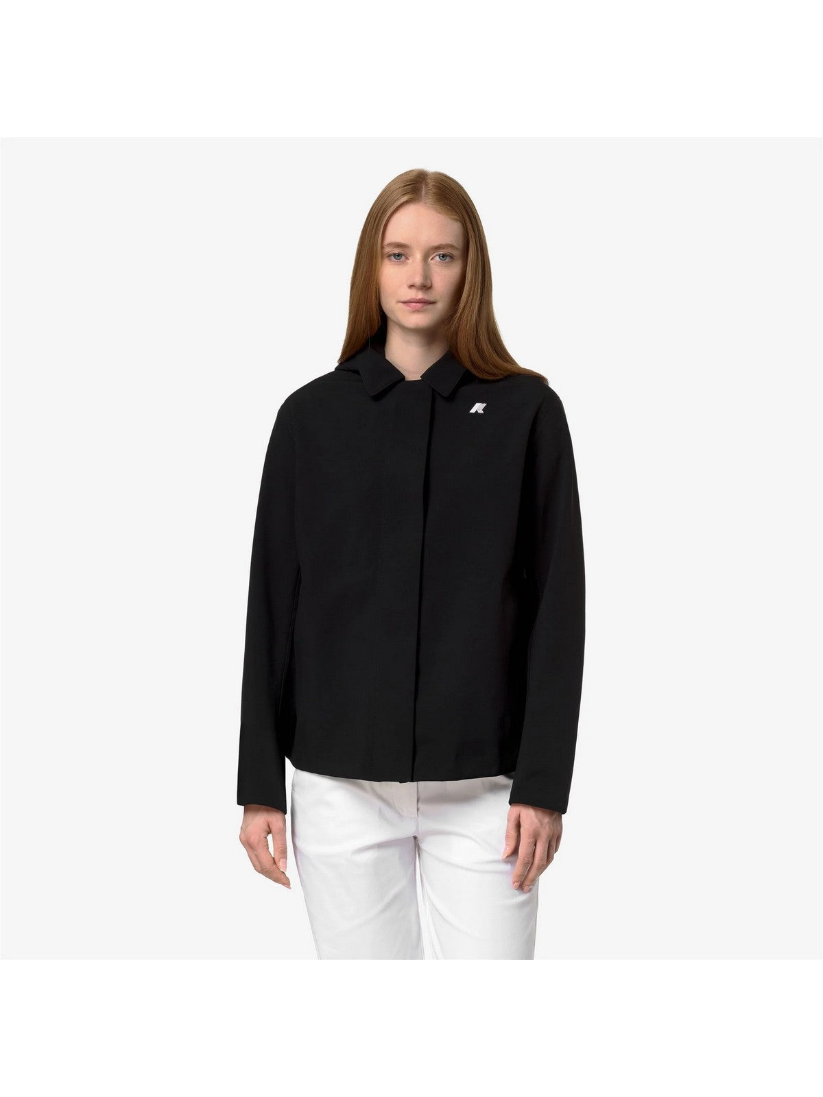 K-WAY Giubbino Donna BLEIZOU BONDED BLACK P-BLUE D - K51453W A3C