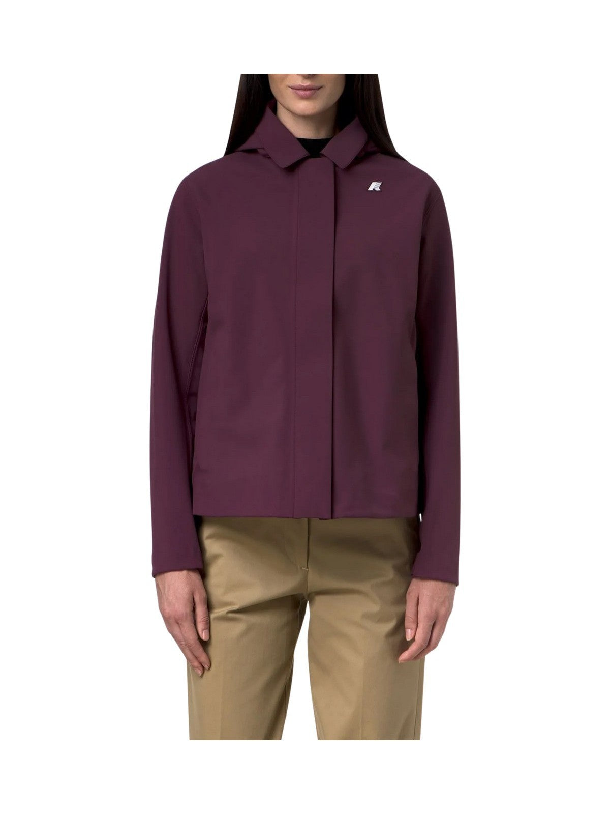 K-WAY Giubbino Donna BLEIZOU BONDED Violet Mauve Wine - K51453W D0R