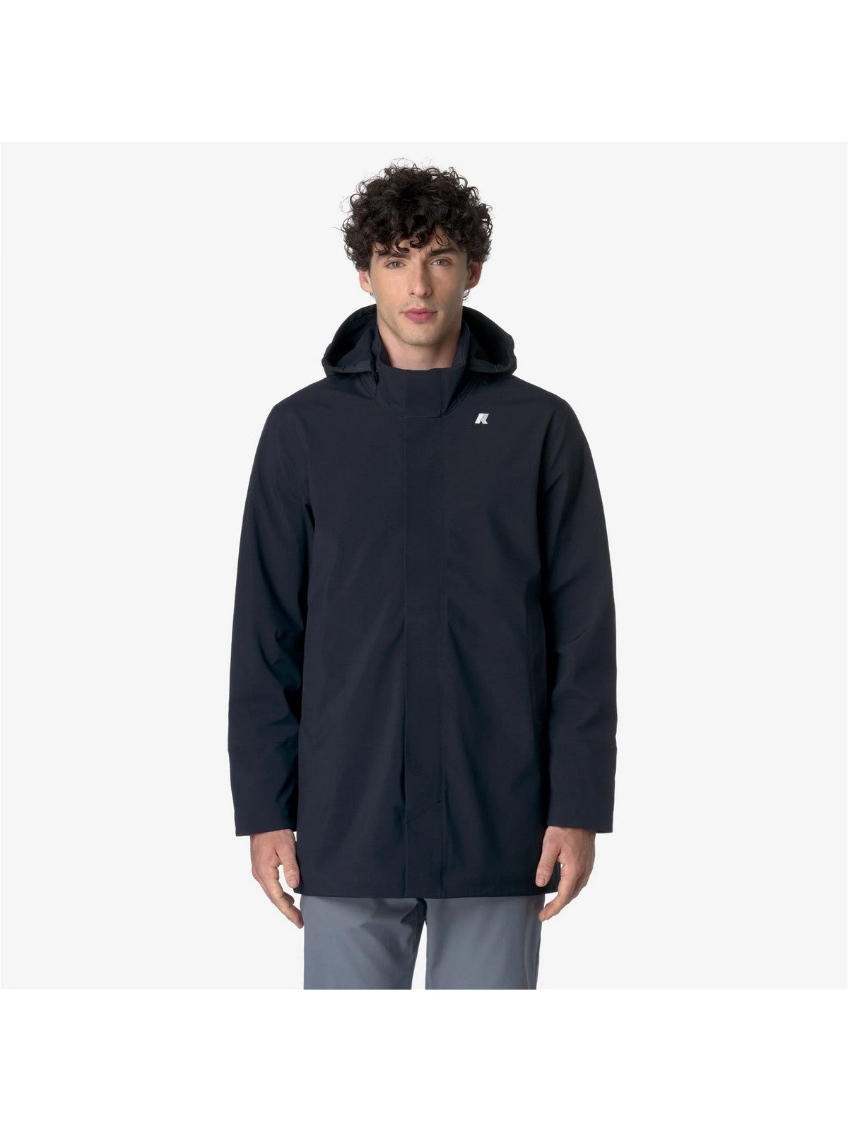 K-WAY Giubbino Uomo DUKE BONDED Blue DepTH - Blue De - K6116YW A2B gioboutiqueweb