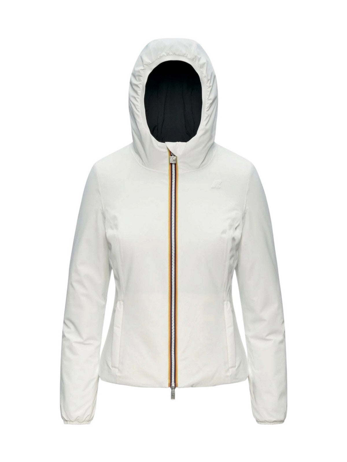K-WAY Giubbino Donna LILY ST WARM DOUBLE White Natural - Blac - K6128TW DBP gioboutiqueweb