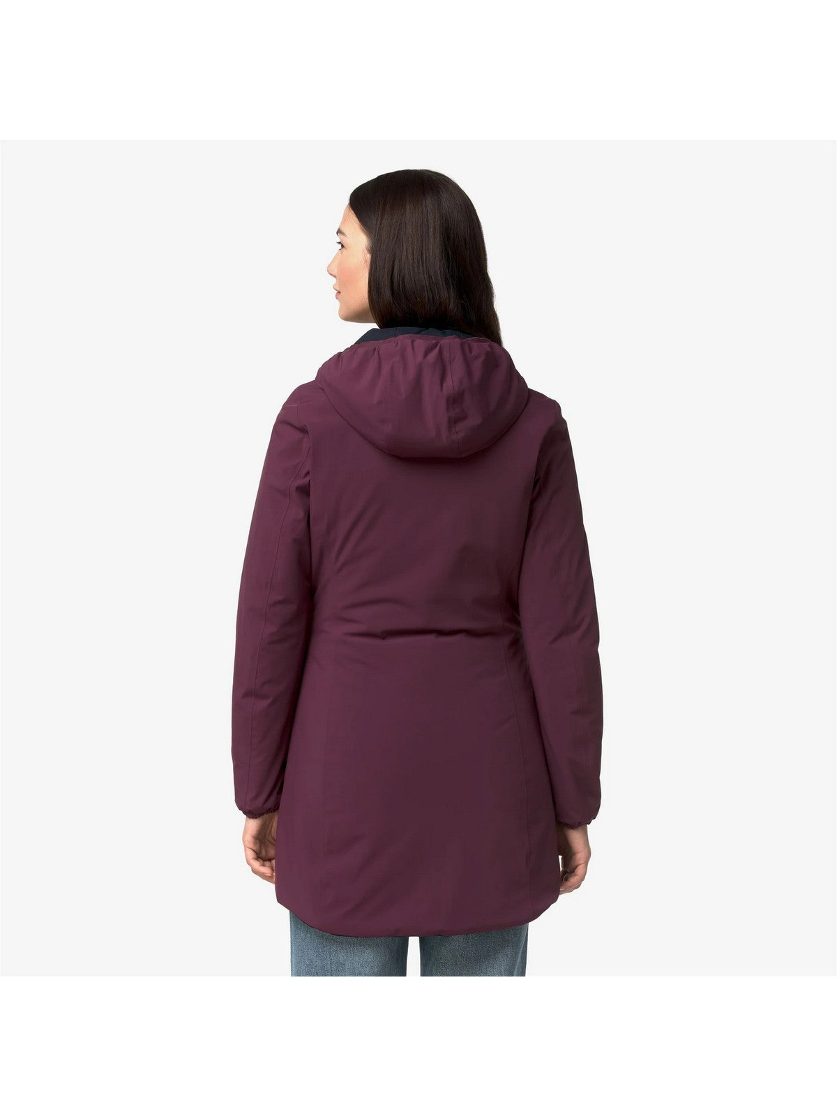 K-WAY Giubbino Donna DENISE ST WARM DOUBLE Violet Mauve Wine - - K6128UW D0R