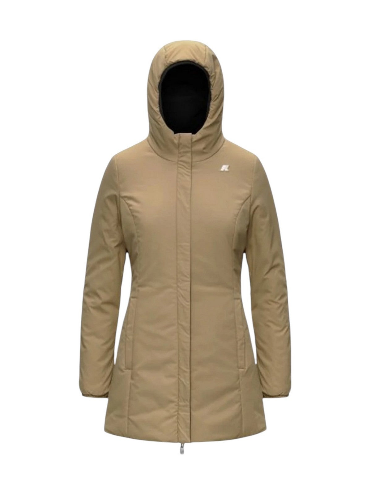 K-WAY Giubbino Donna DENISE ST WARM DOUBLE Black Pure - Beige K - K6128UW DBN